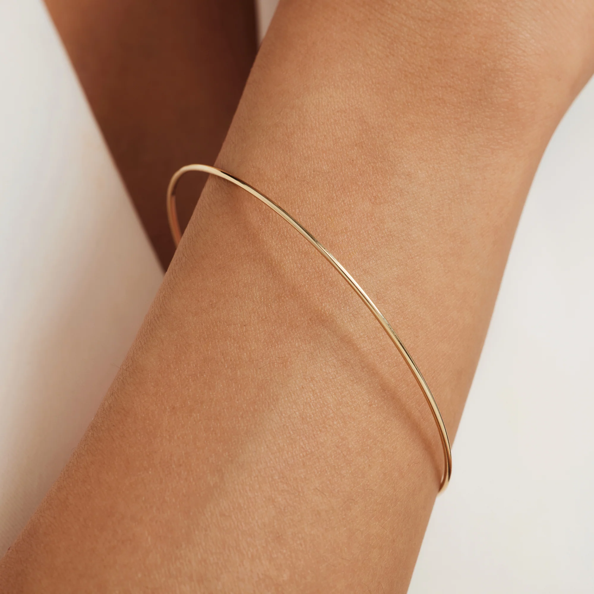 Rivoli Méline 14 karat gold bangle - Image 2