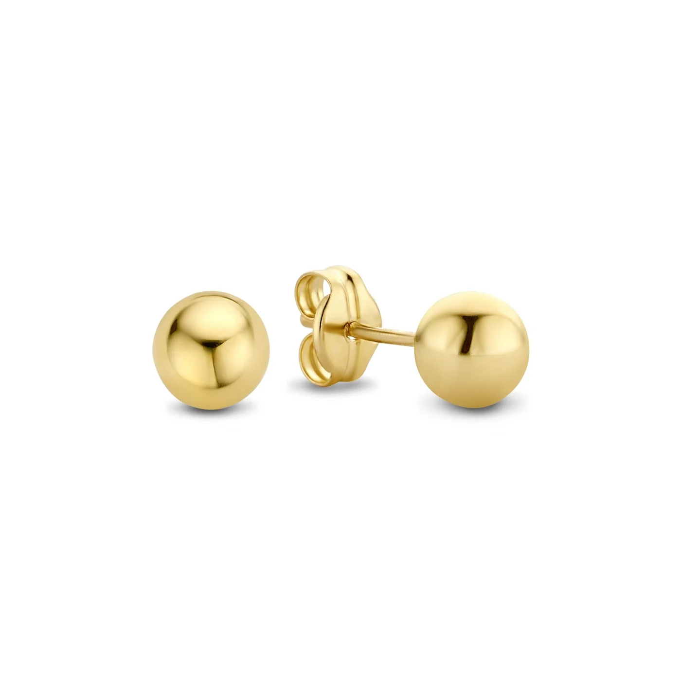 Rivoli Finou 14 karat gold ear studs with sphere