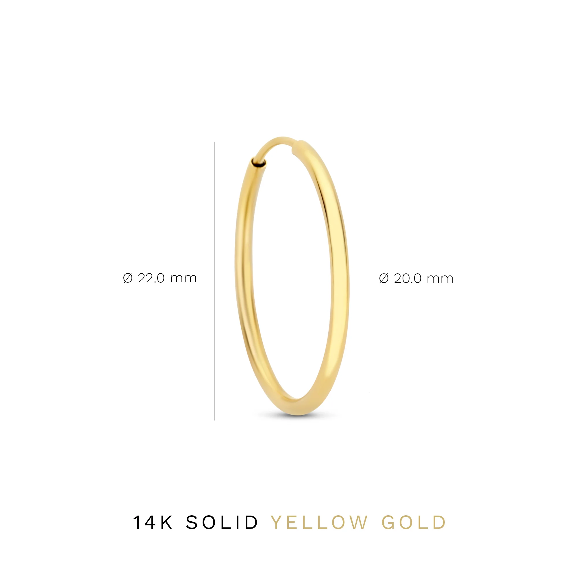Cadeau d'Isabel 14 karat gold earring set - Image 6
