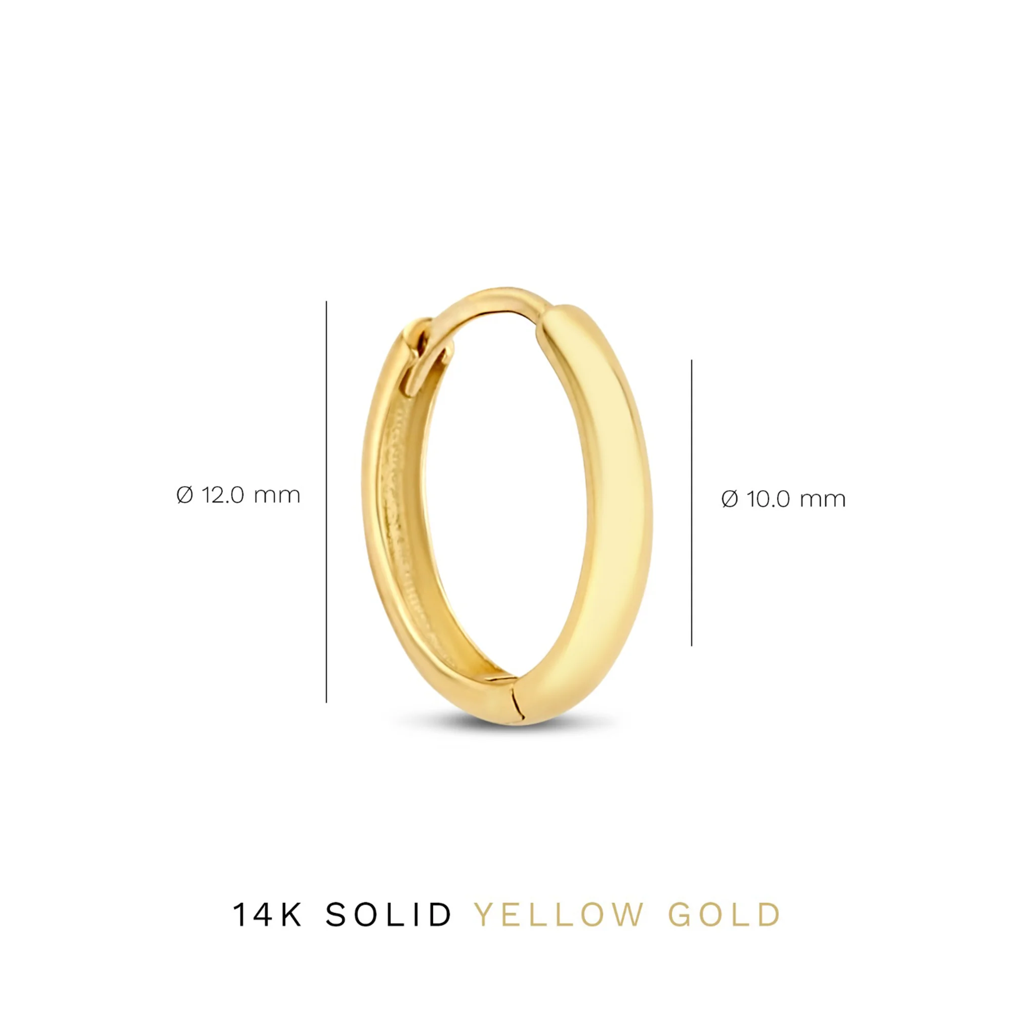 Cadeau d'Isabel 14 karat gold earring set - Image 9
