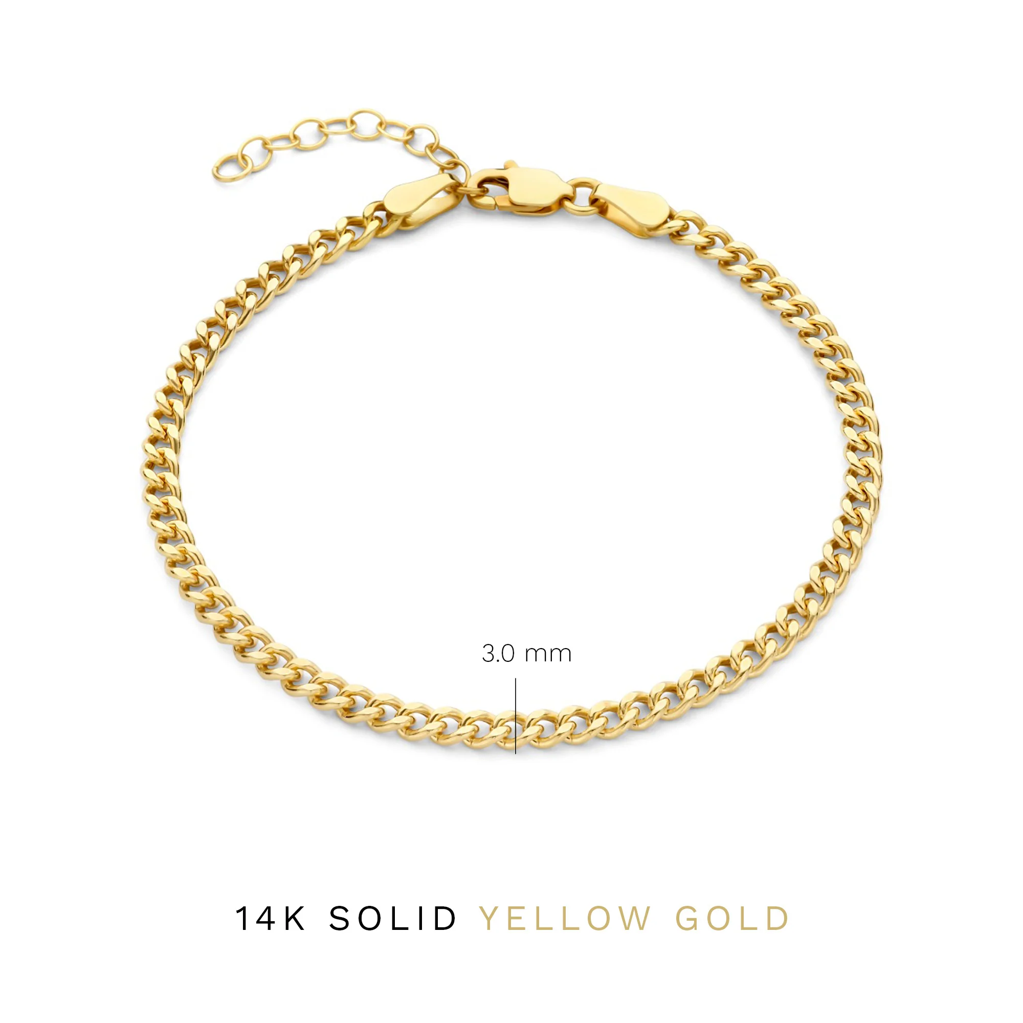 Aidee Julee 14 karat gold link bracelet - Image 4
