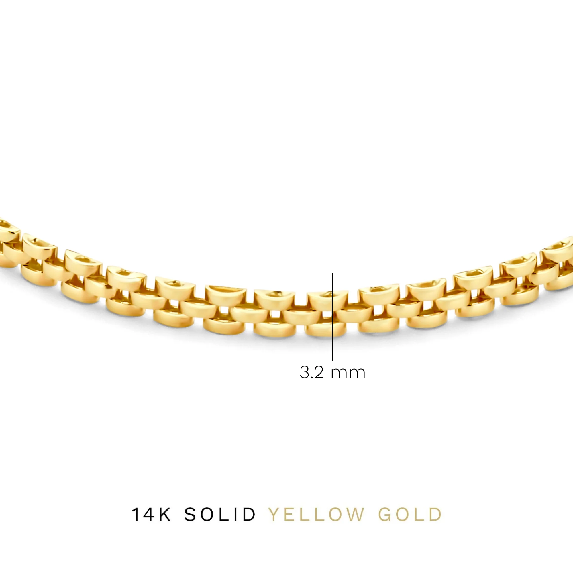 Aidee Rosine 14 karat gold link bracelet - Image 6