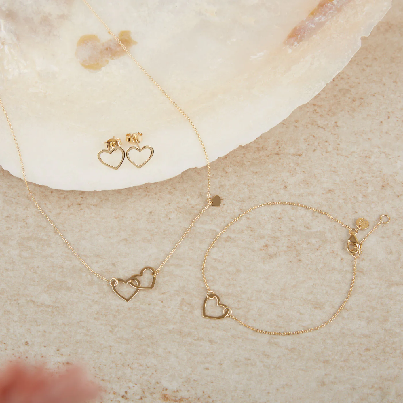 Belleville Amore 14 karat gold necklace with heart - Image 5