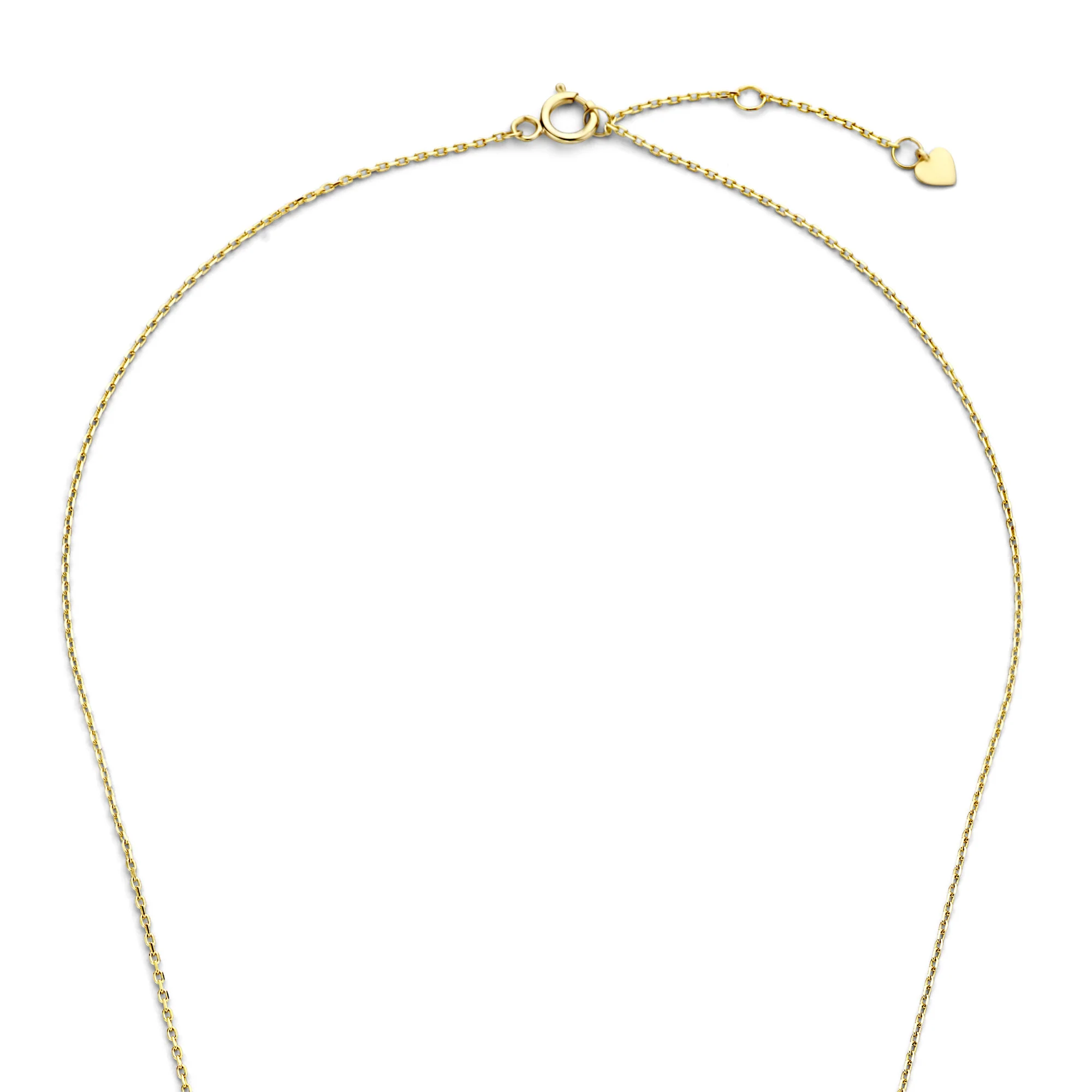 Belleville Amore 14 karat gold necklace with heart - Image 7