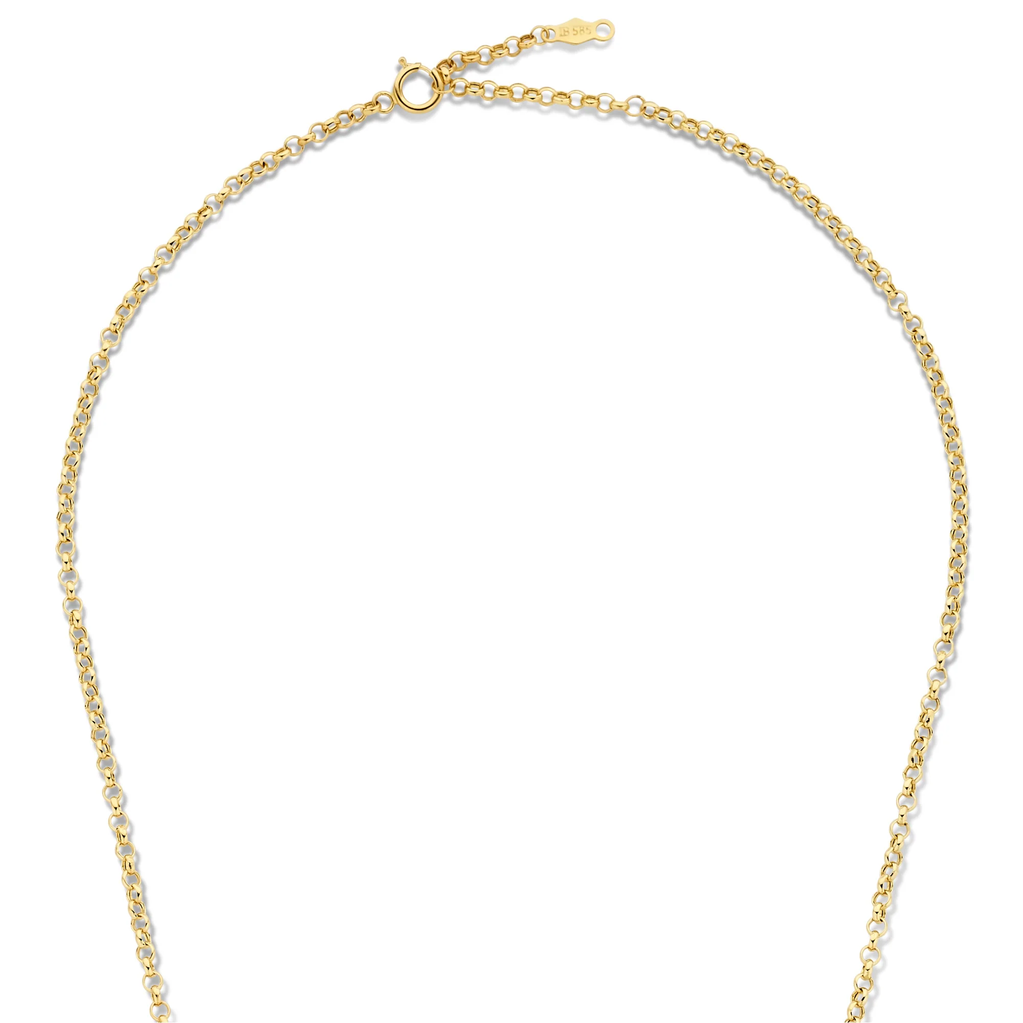 Aidee Demie 14 karat gold necklace with chains - Image 7
