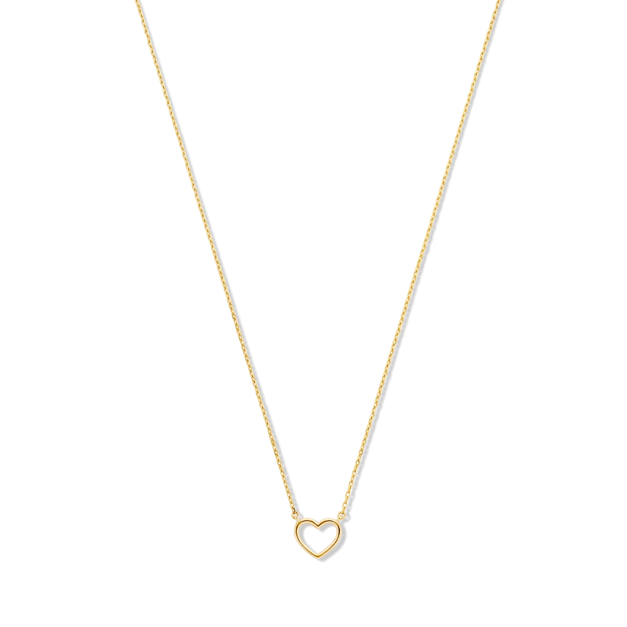 Belleville Amore 14 karat gold necklace with heart