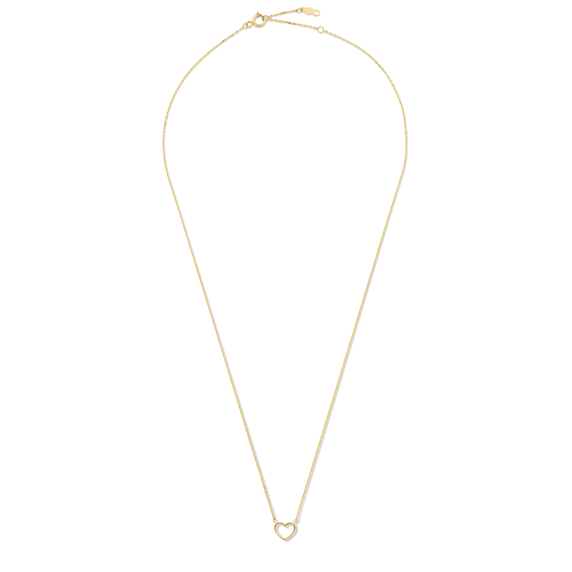 Belleville Amore 14 karat gold necklace with heart - Image 6