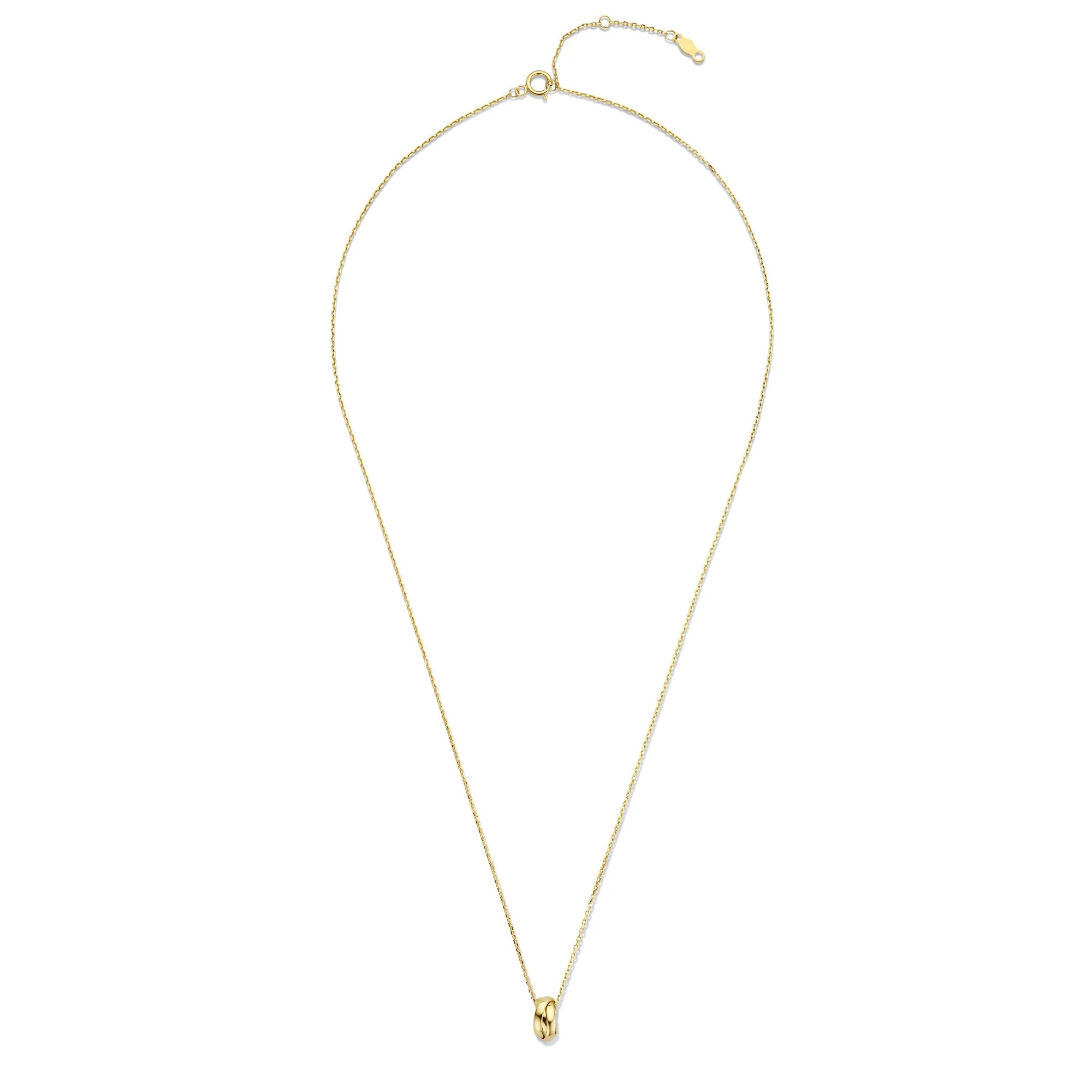Rivoli Méline 14 karat gold necklace with rings - Image 7