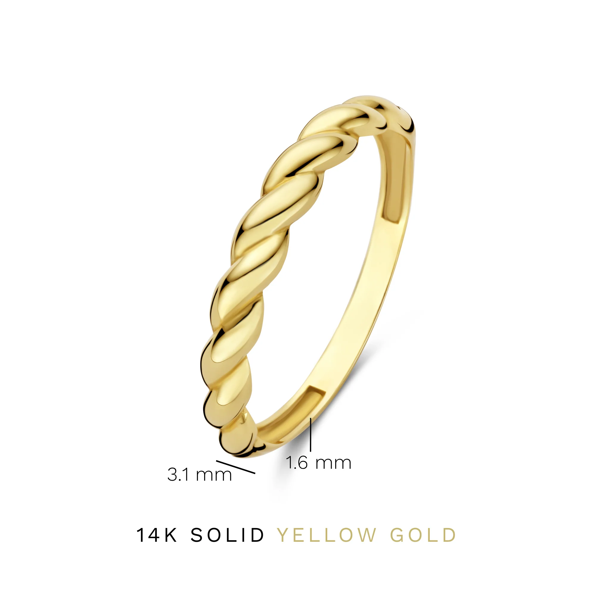 Rivoli Laurance 14 karat gold ring - Image 4
