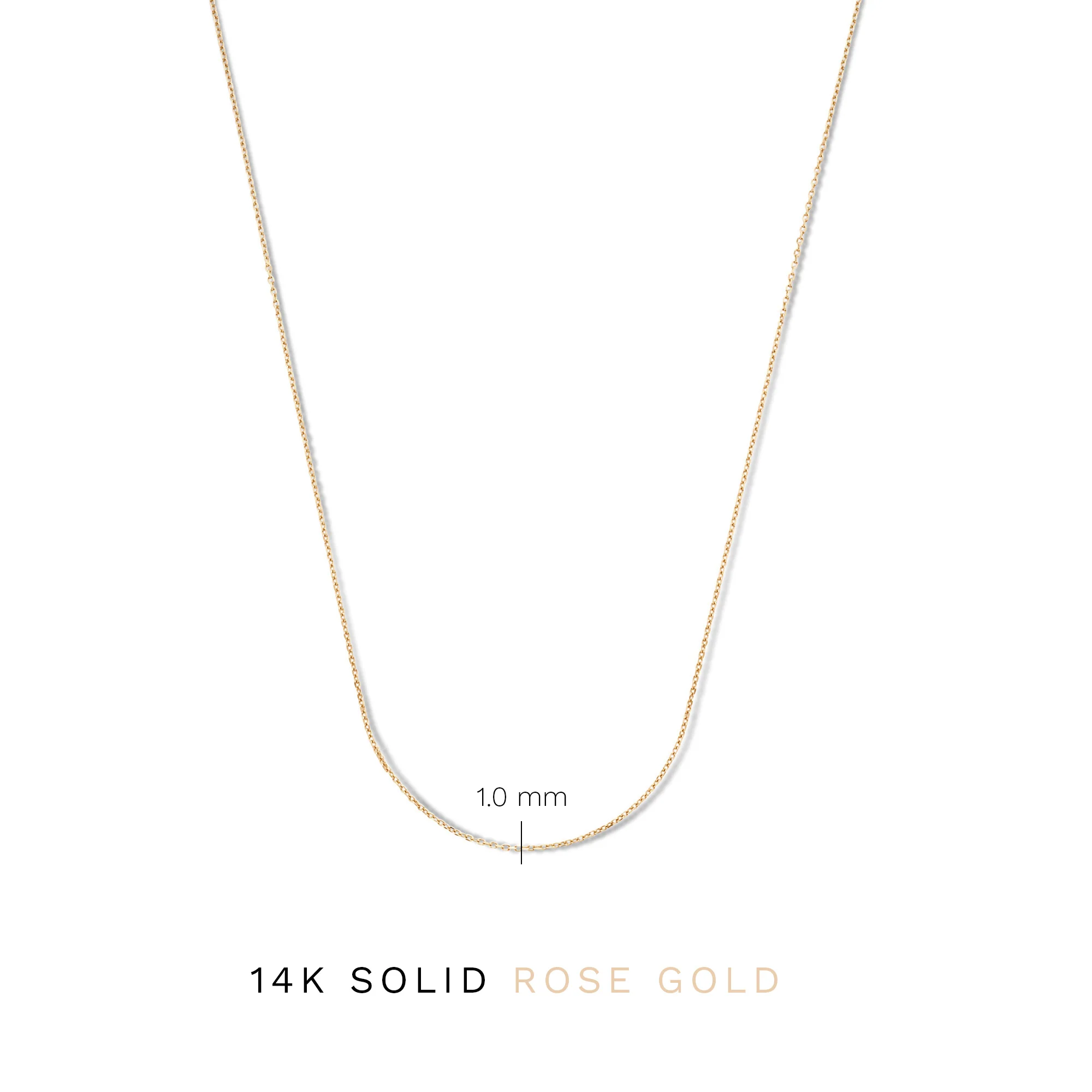 La Concorde Nicole 14 karat rose gold necklace - Image 9