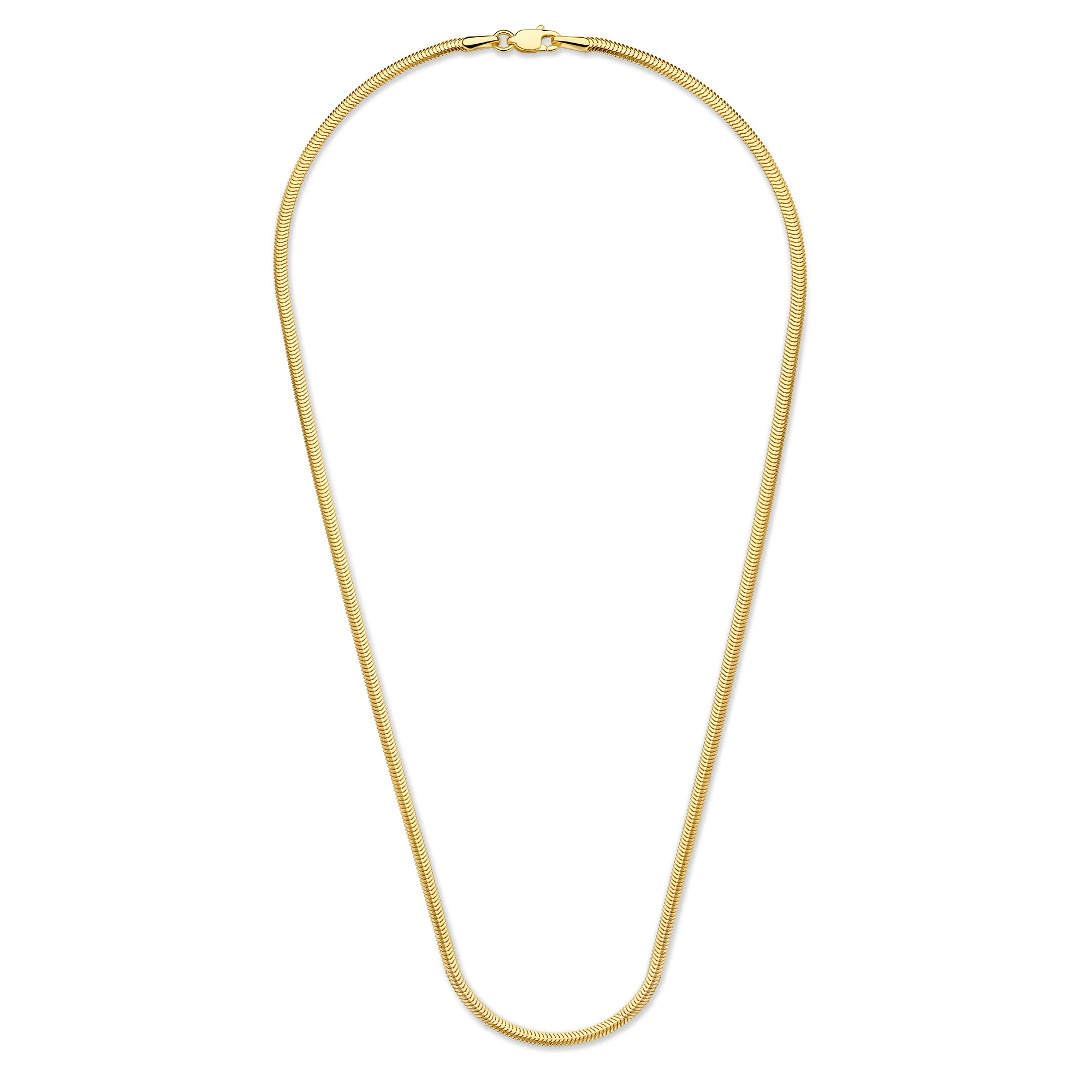 Aidee Leontine 14 Karat Gold Snake Necklace - Image 5
