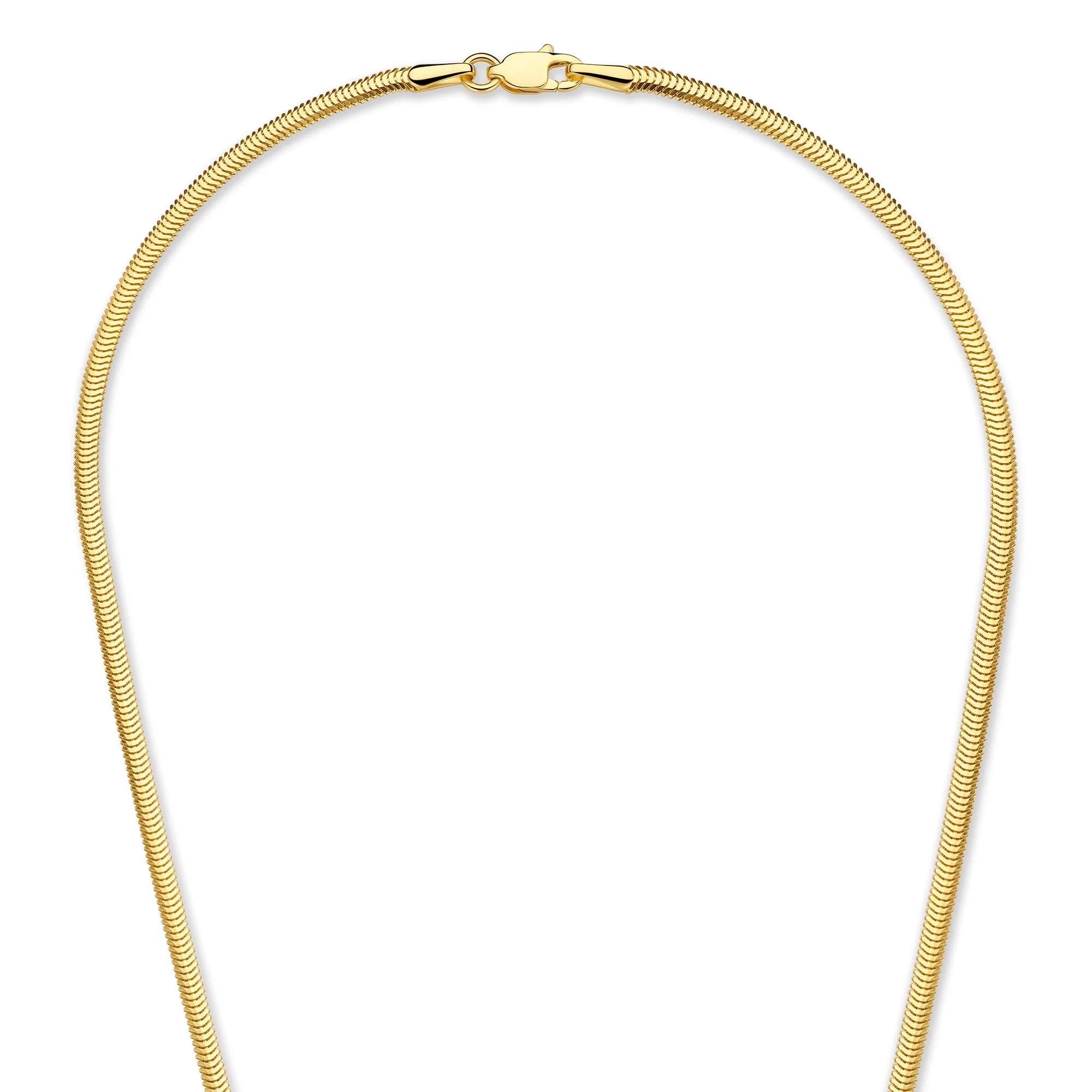 Aidee Leontine 14 Karat Gold Snake Necklace - Image 6