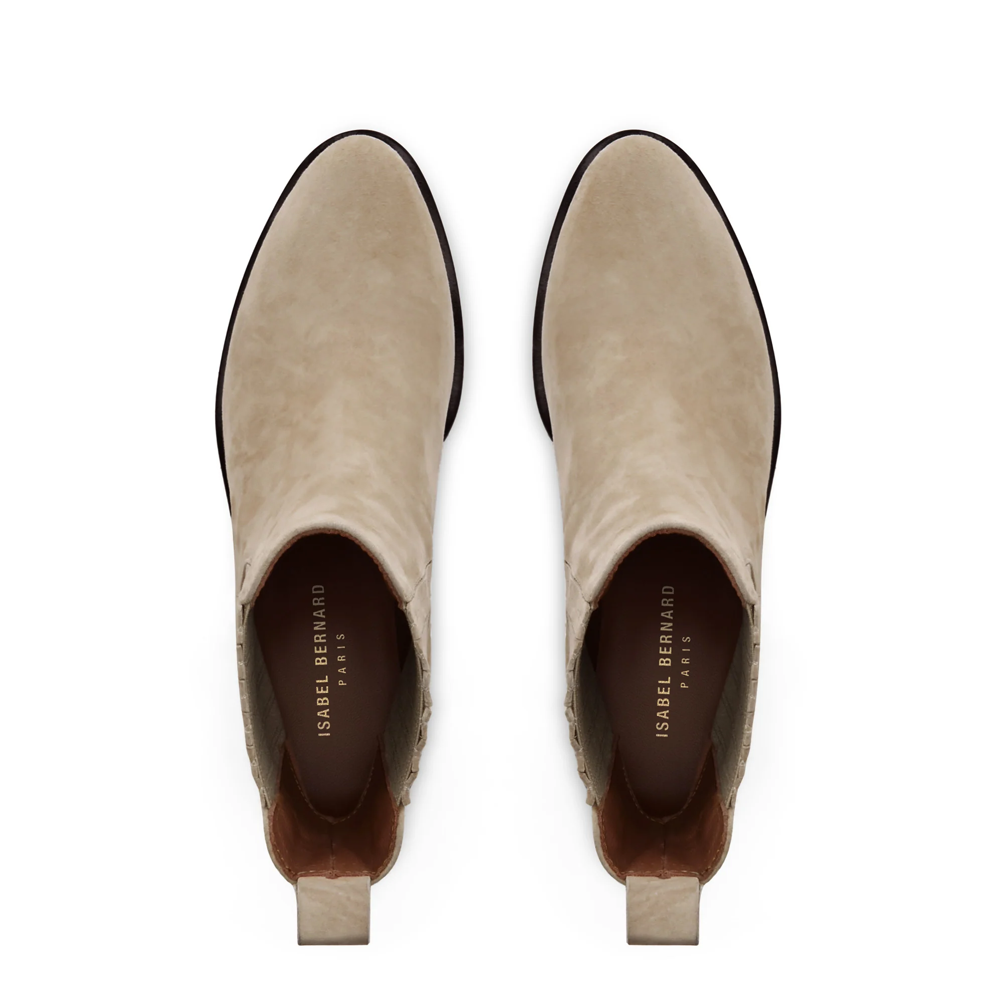 Vendôme Chey beige suede chelsea boots - Image 7