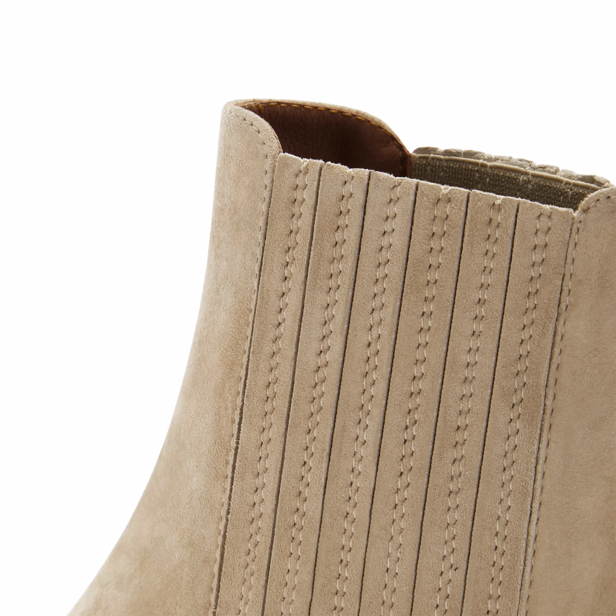 Vendôme Chey beige suede chelsea boots - Image 8