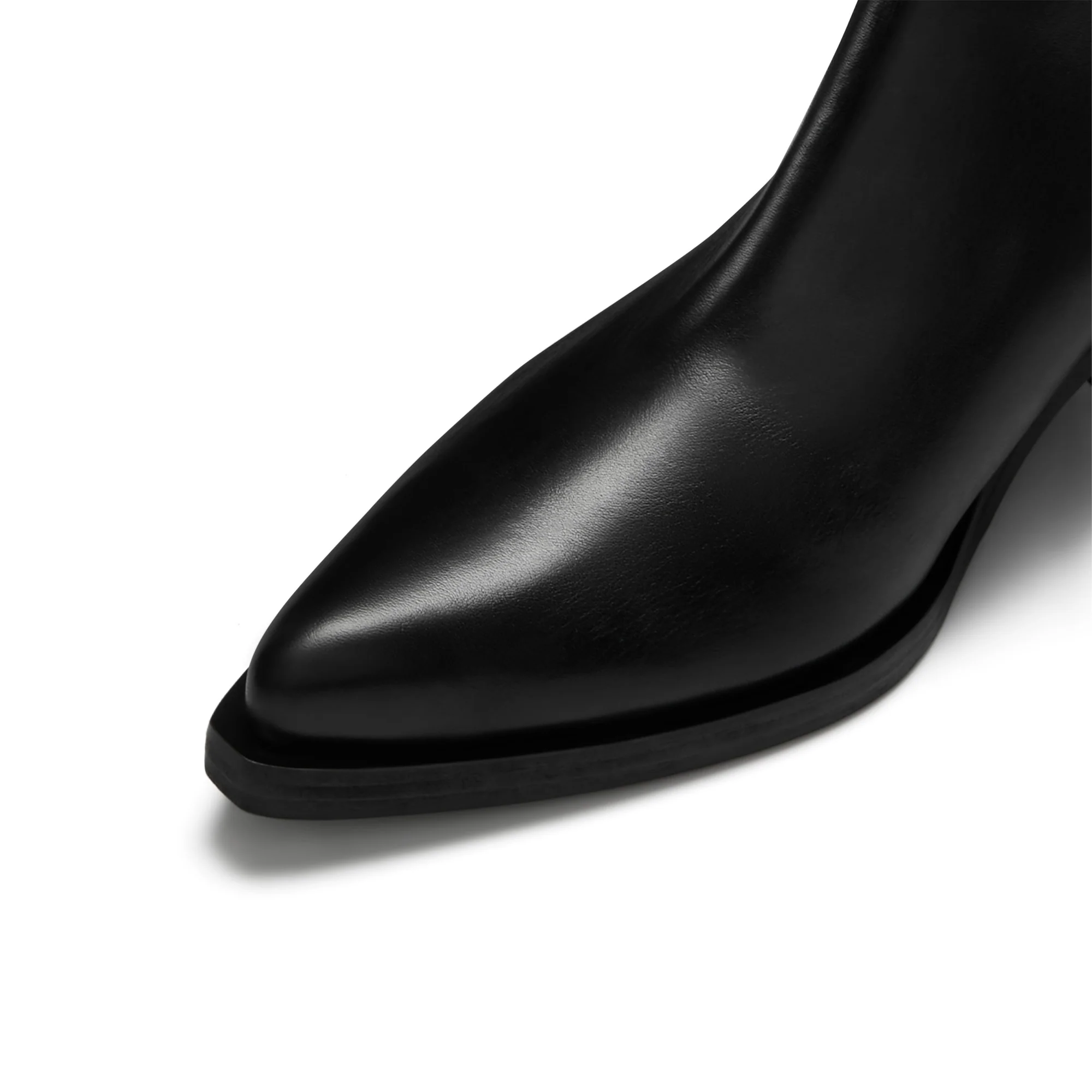 Vendôme Amandine black calfskin leather boots - Image 10