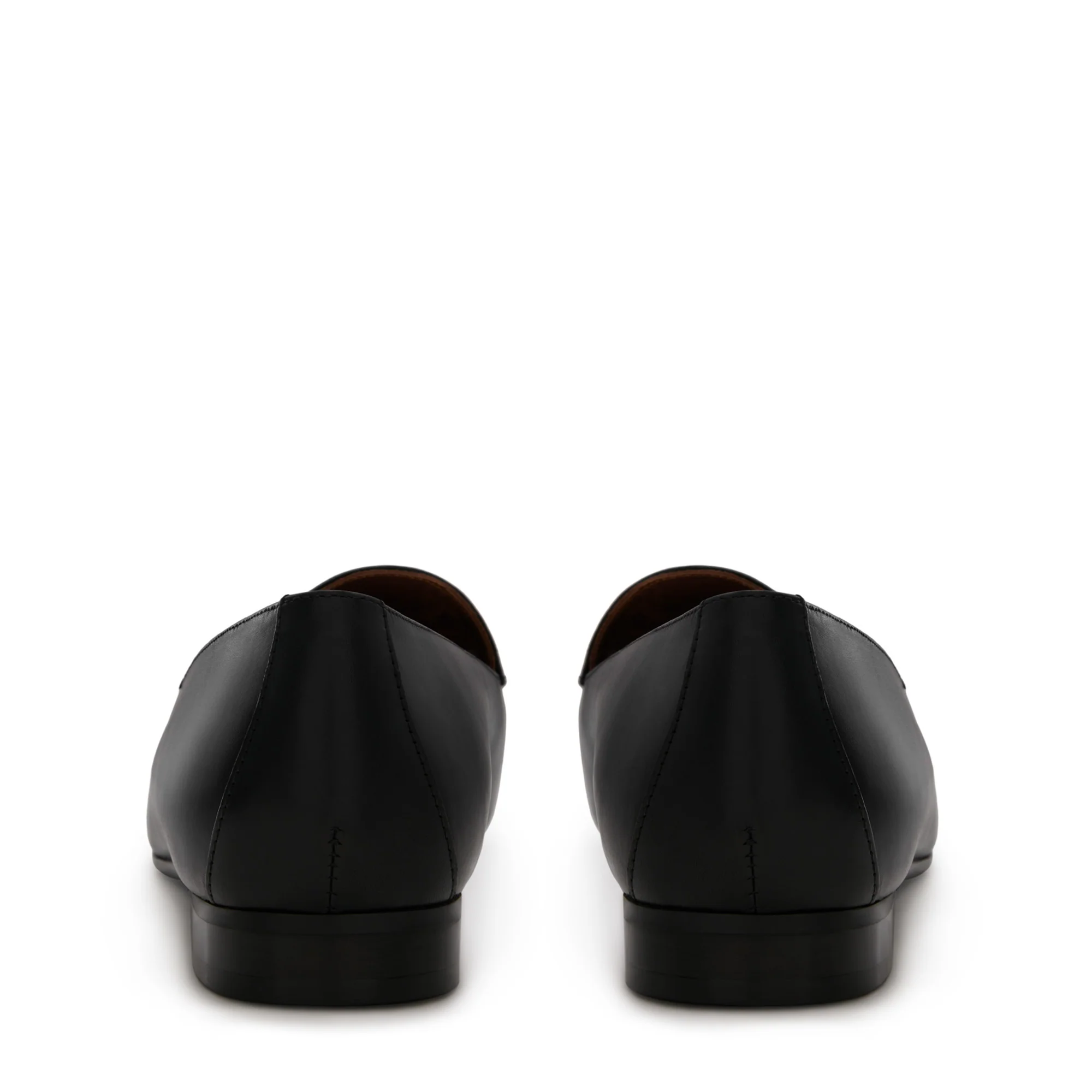 Vendôme Fleur black calfskin leather loafers - Image 5