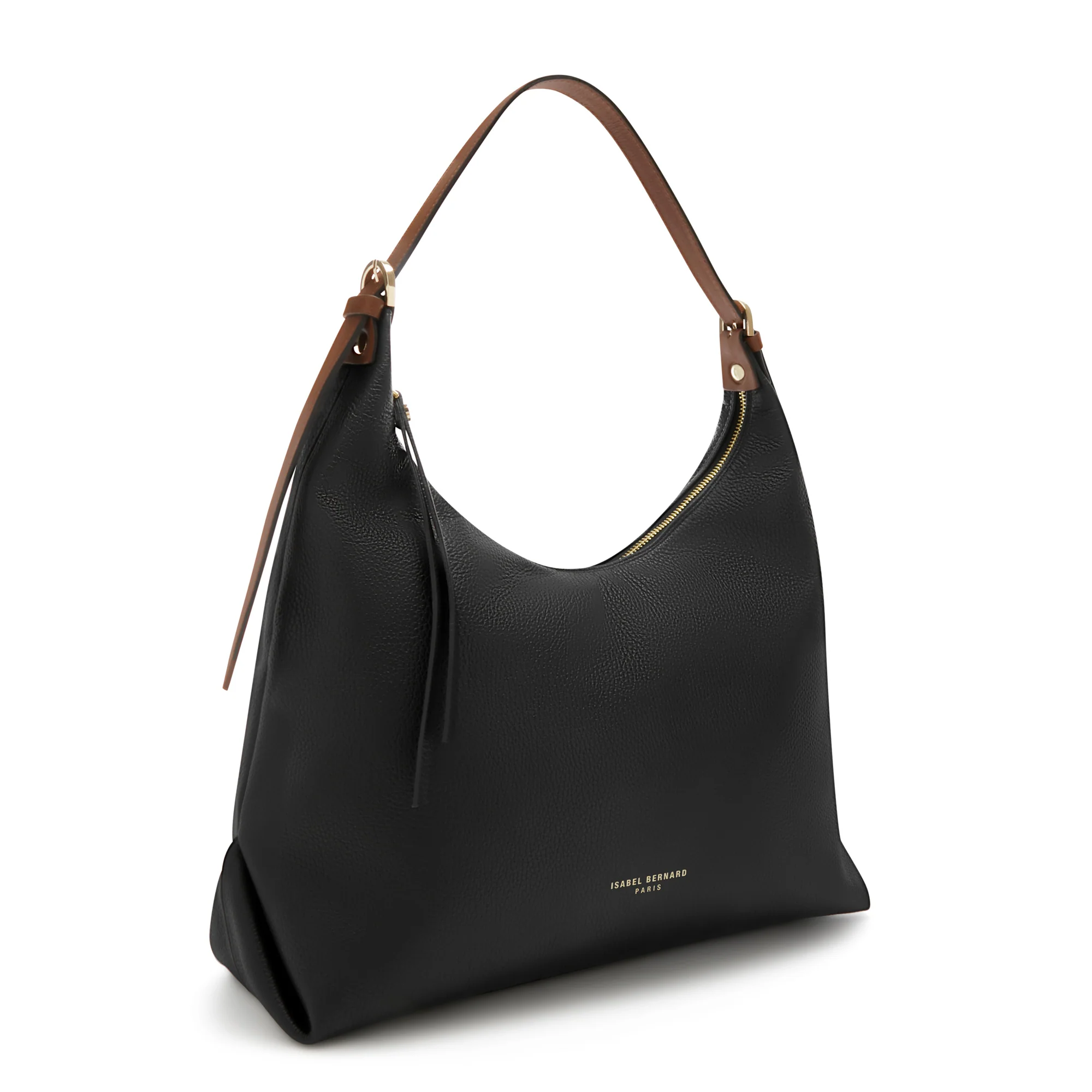 Honoré Muriel black calfskin leather shoulder bag - Image 4
