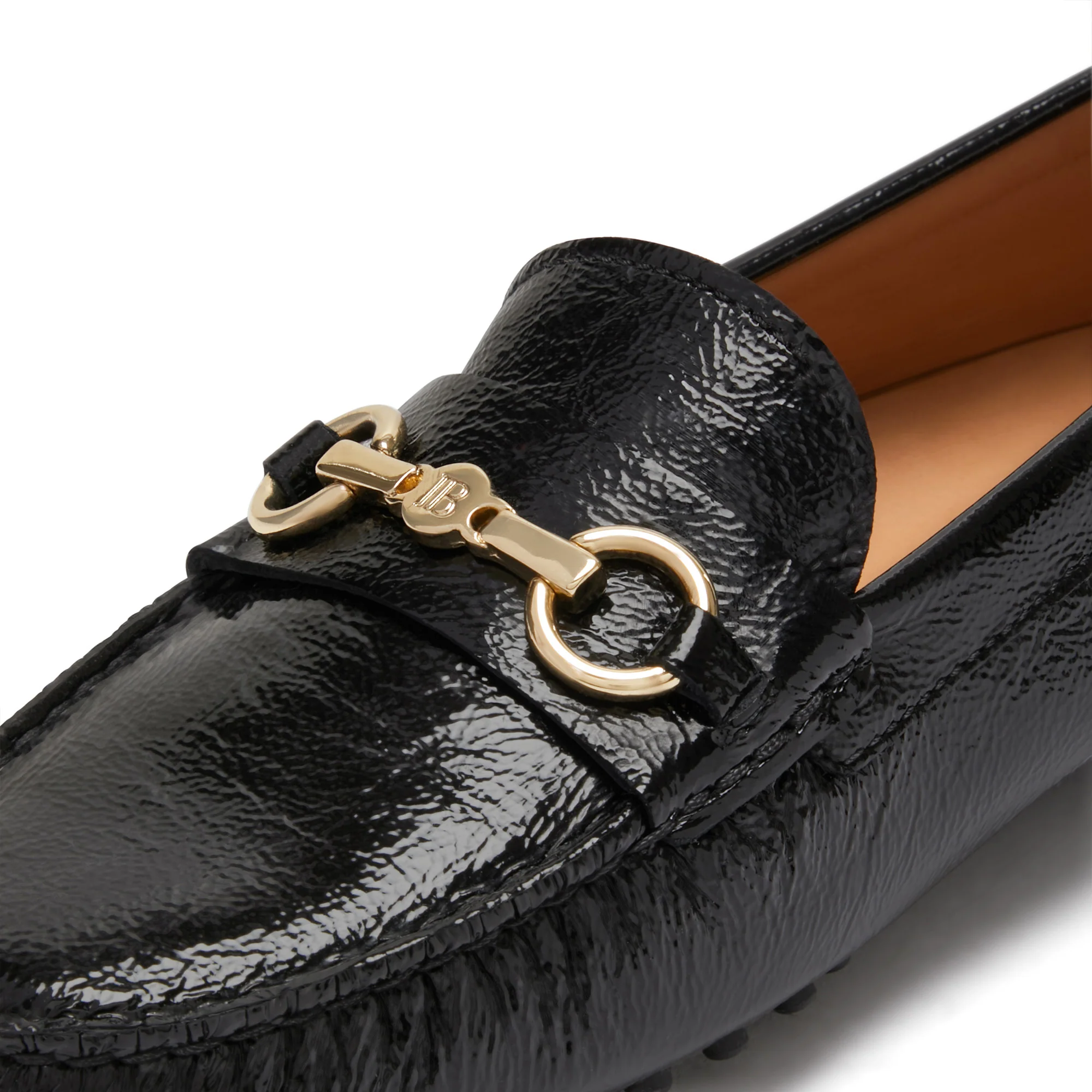 Vendôme Marie black calfskin patent leather moccasins - Image 9