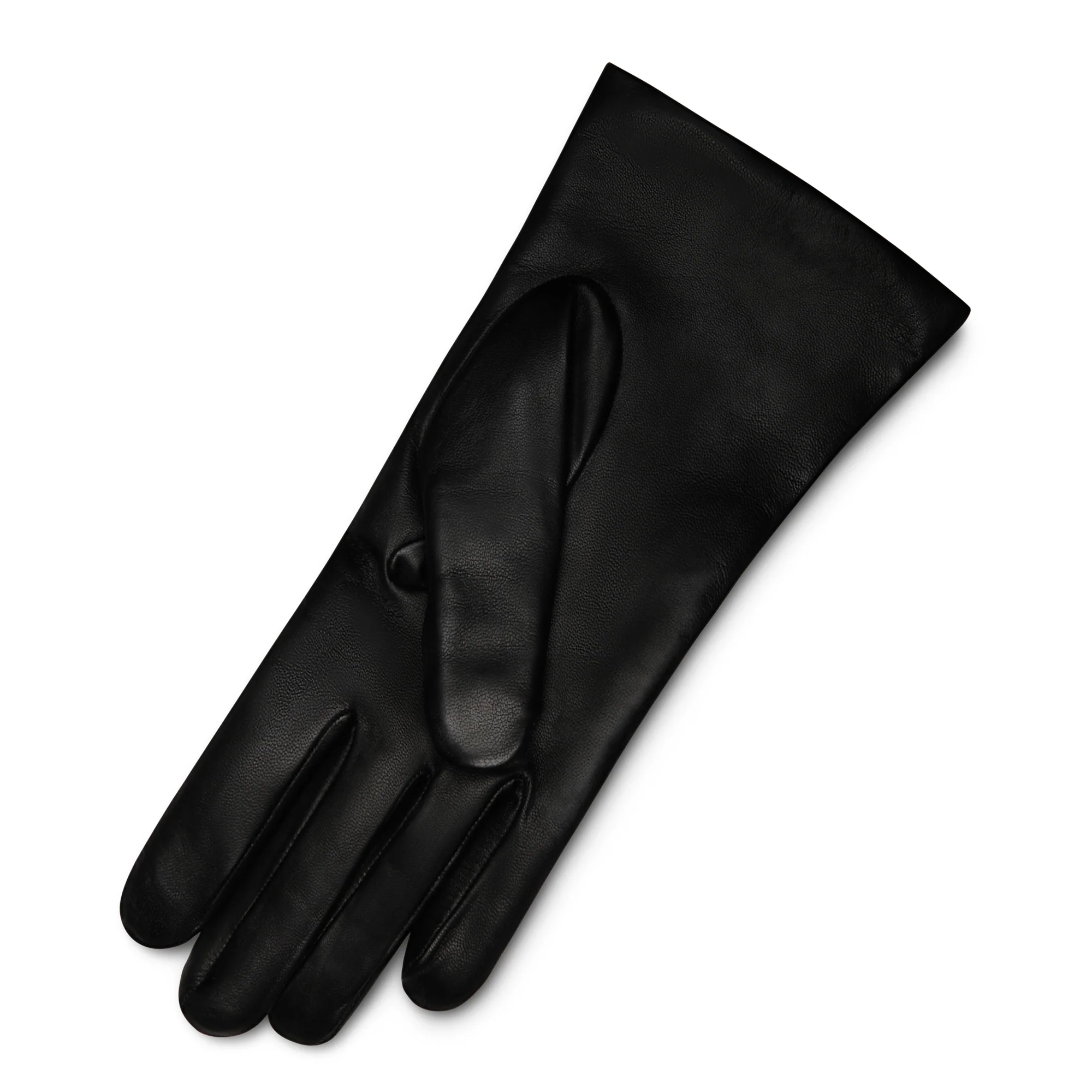 Honoré Eleanor black goatskin leather gloves - Image 5