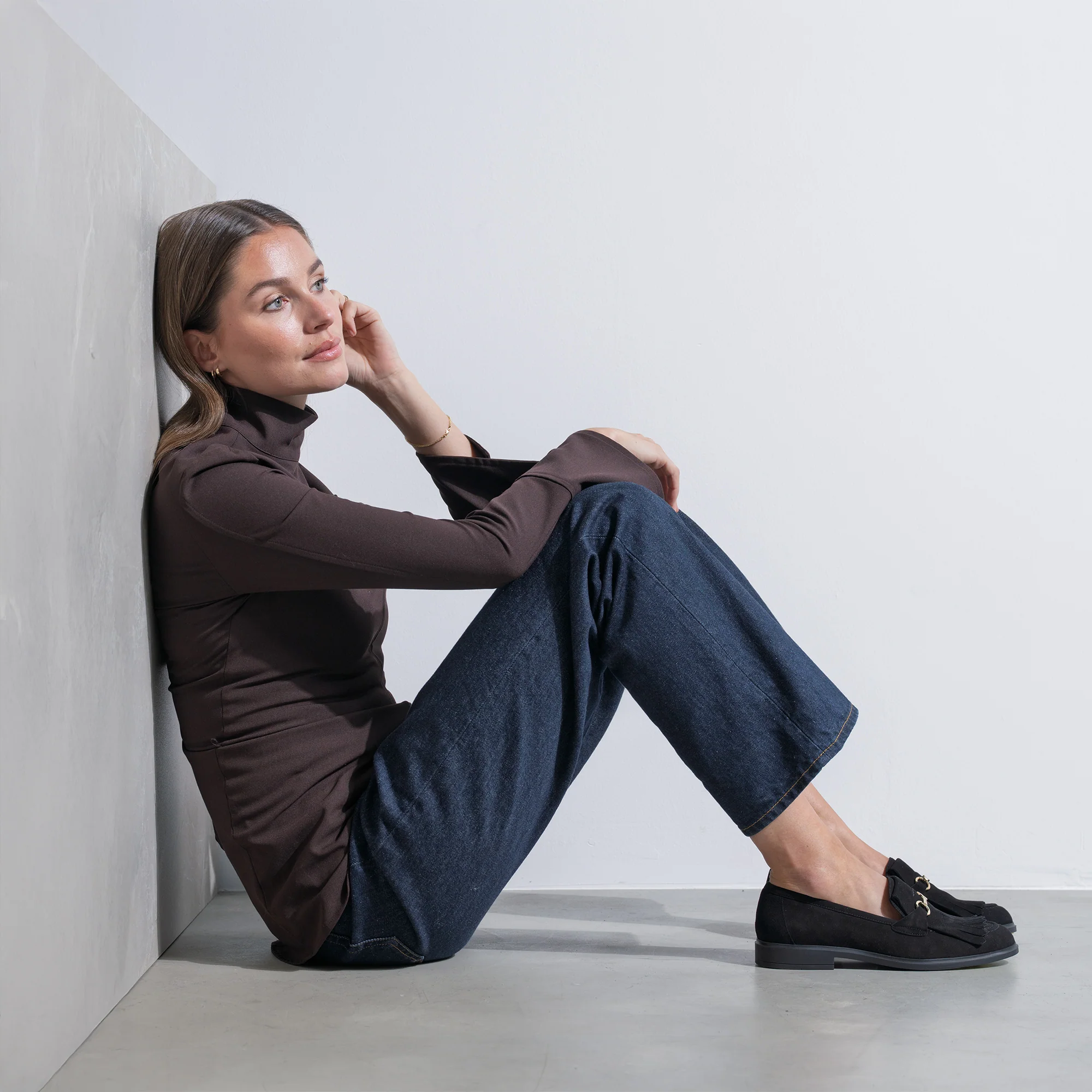 Vendôme Lave black suede loafers - Image 3