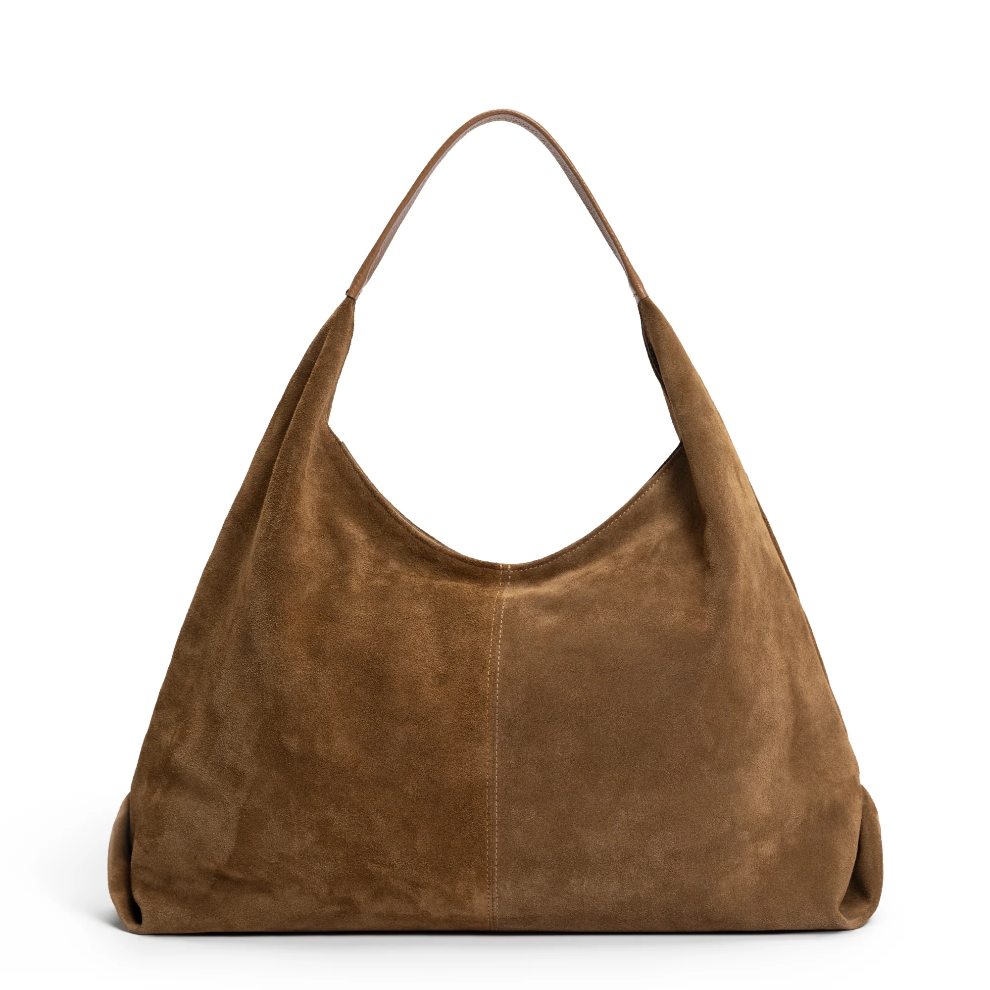 Honoré Grace brown suede shoulder bag - Image 5