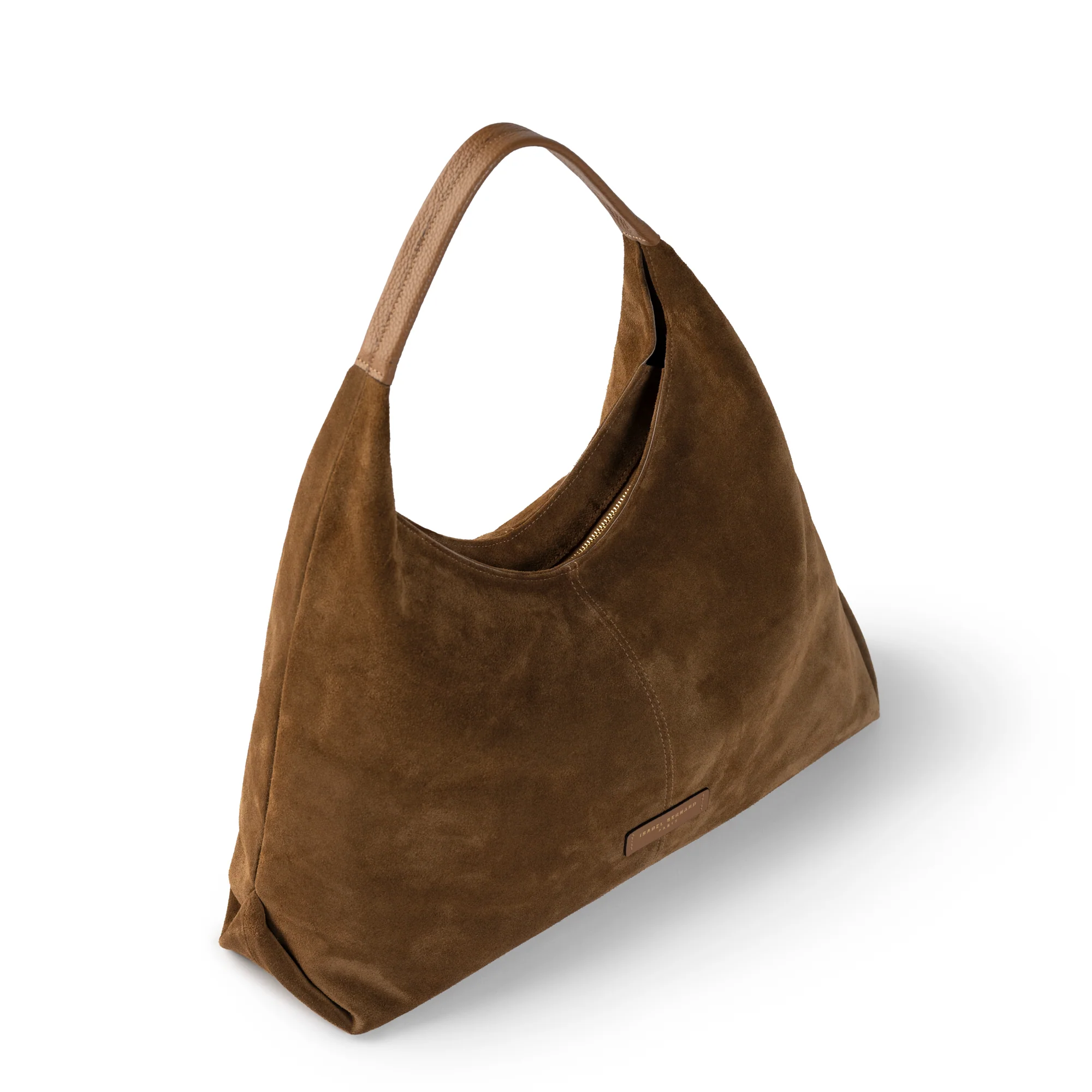 Honoré Grace brown suede shoulder bag - Image 8