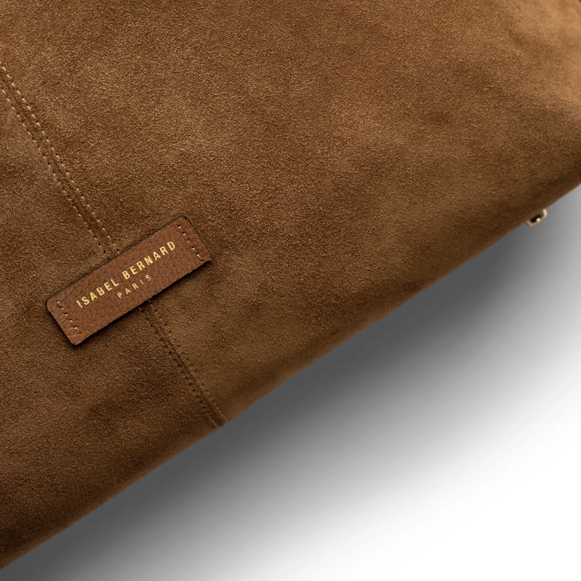 Honoré Grace brown suede shoulder bag - Image 9