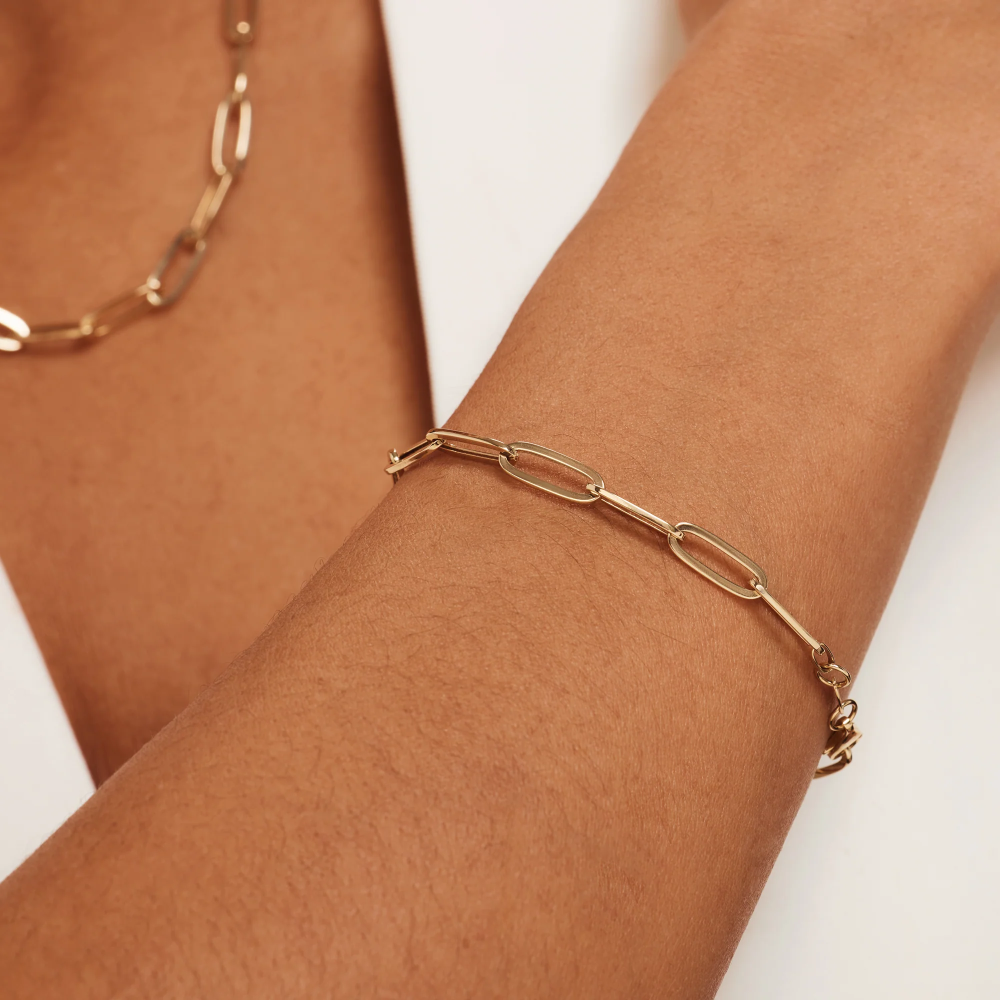 Cadeau d'Isabel 14 karat gold necklace and bracelet gift set - Image 6