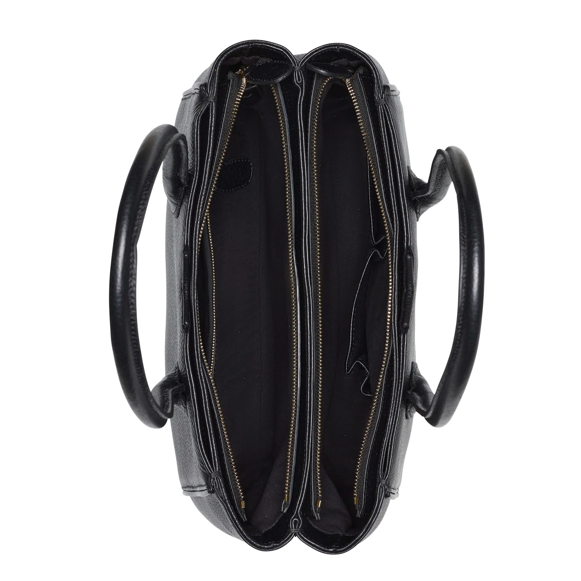 Honoré Cloe black calfskin leather handbag - Image 6