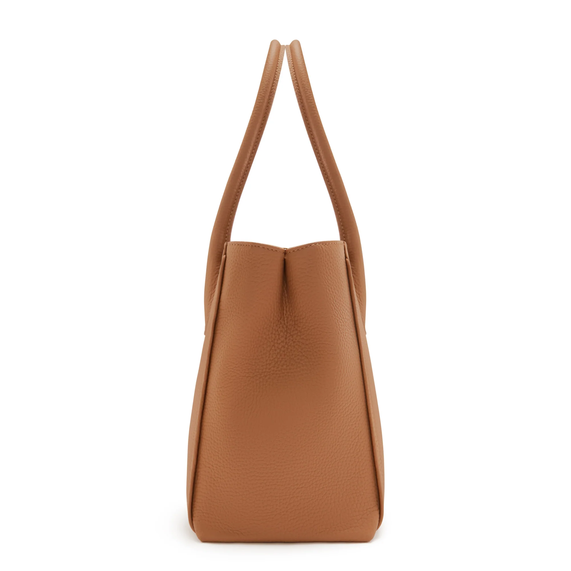 Honoré Cloe Midi camel calfskin leather handbag - Image 5