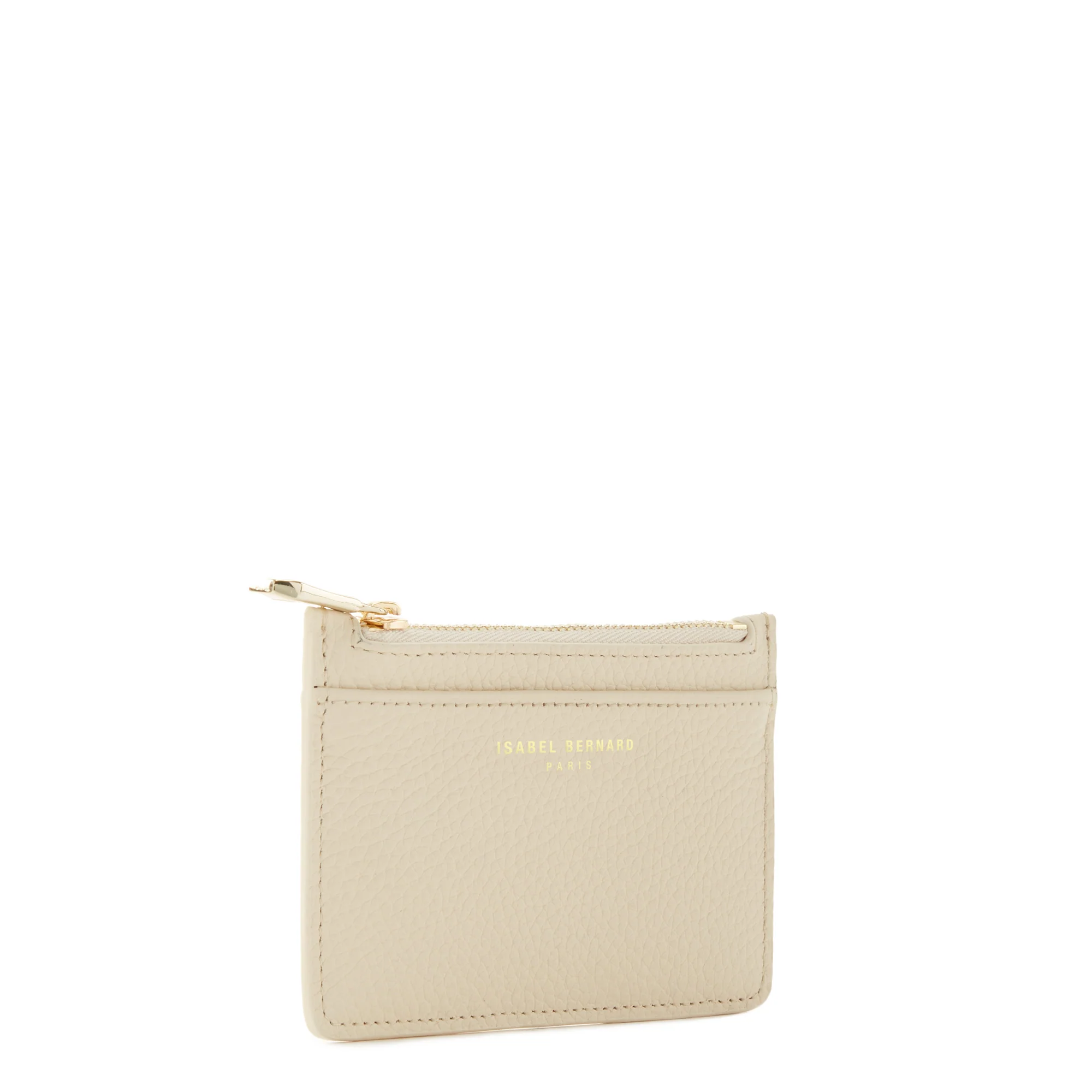Honoré Aveline cream calfskin leather card holder - Image 5