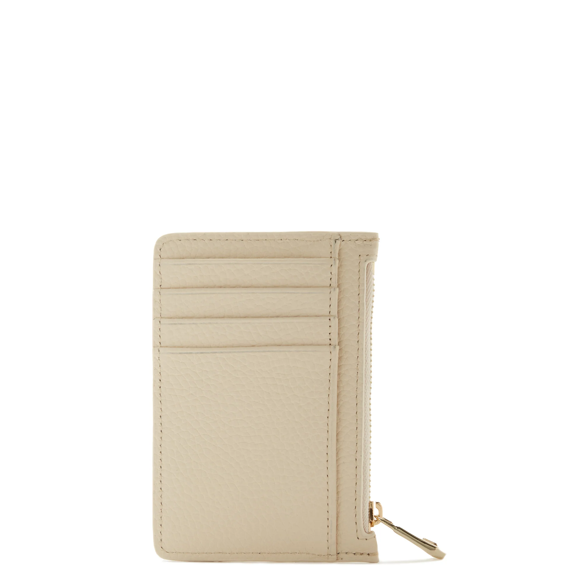 Honoré Aveline cream calfskin leather card holder - Image 7