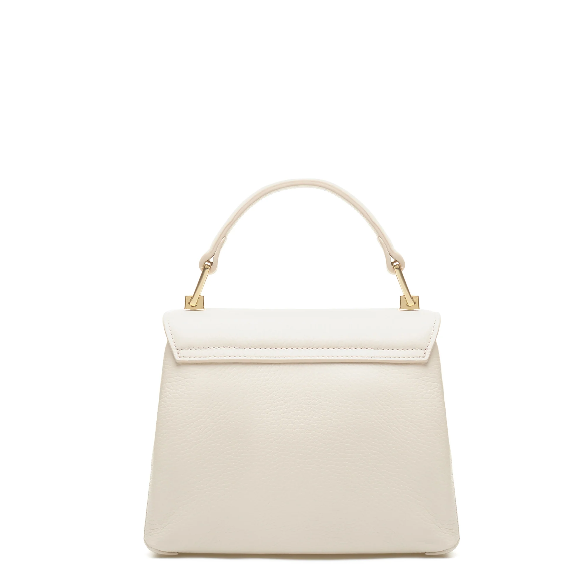 Femme Forte Heline cream calfskin leather handbag - Image 4