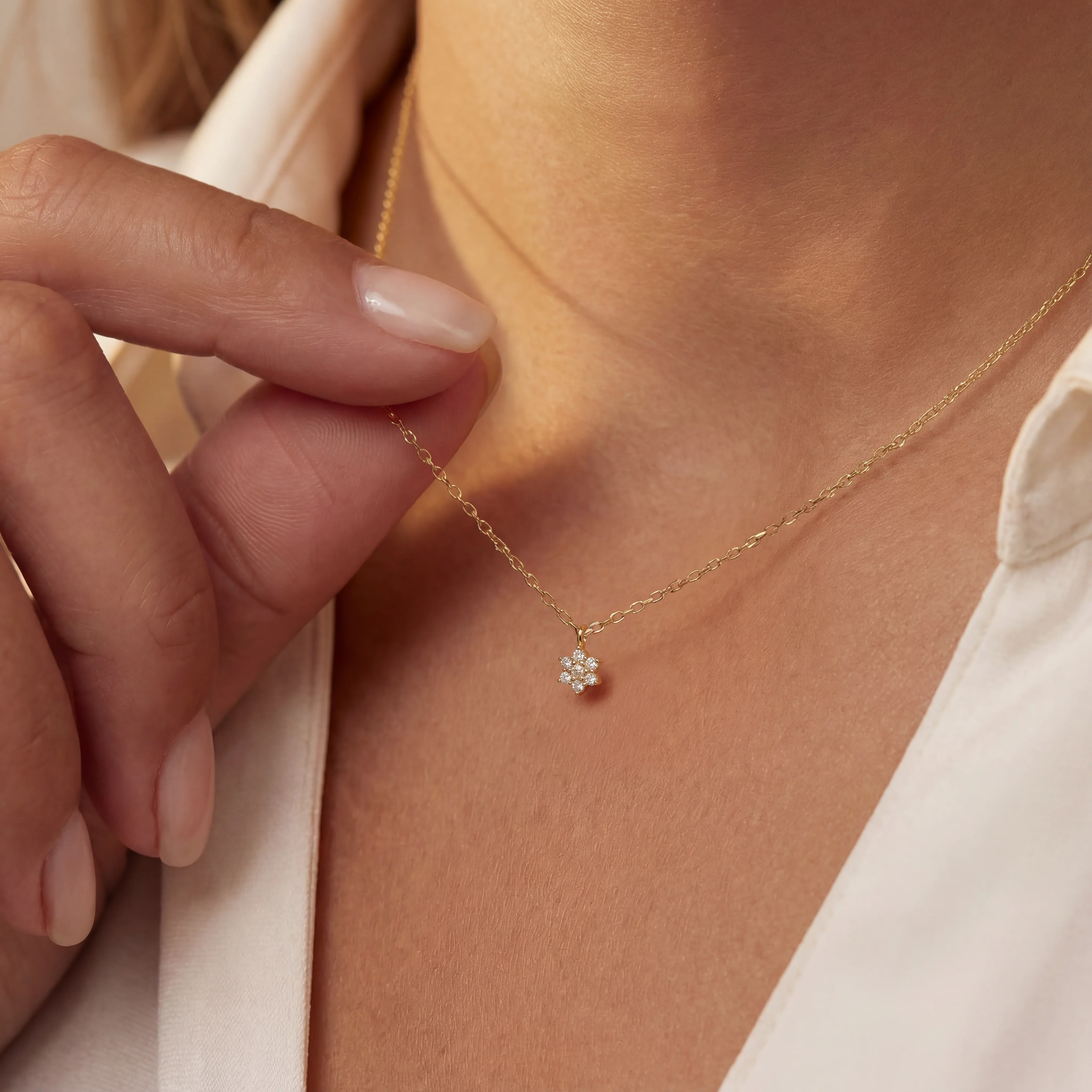 De La Paix Romee Necklace With Diamonds 0.07 Carat - Image 2