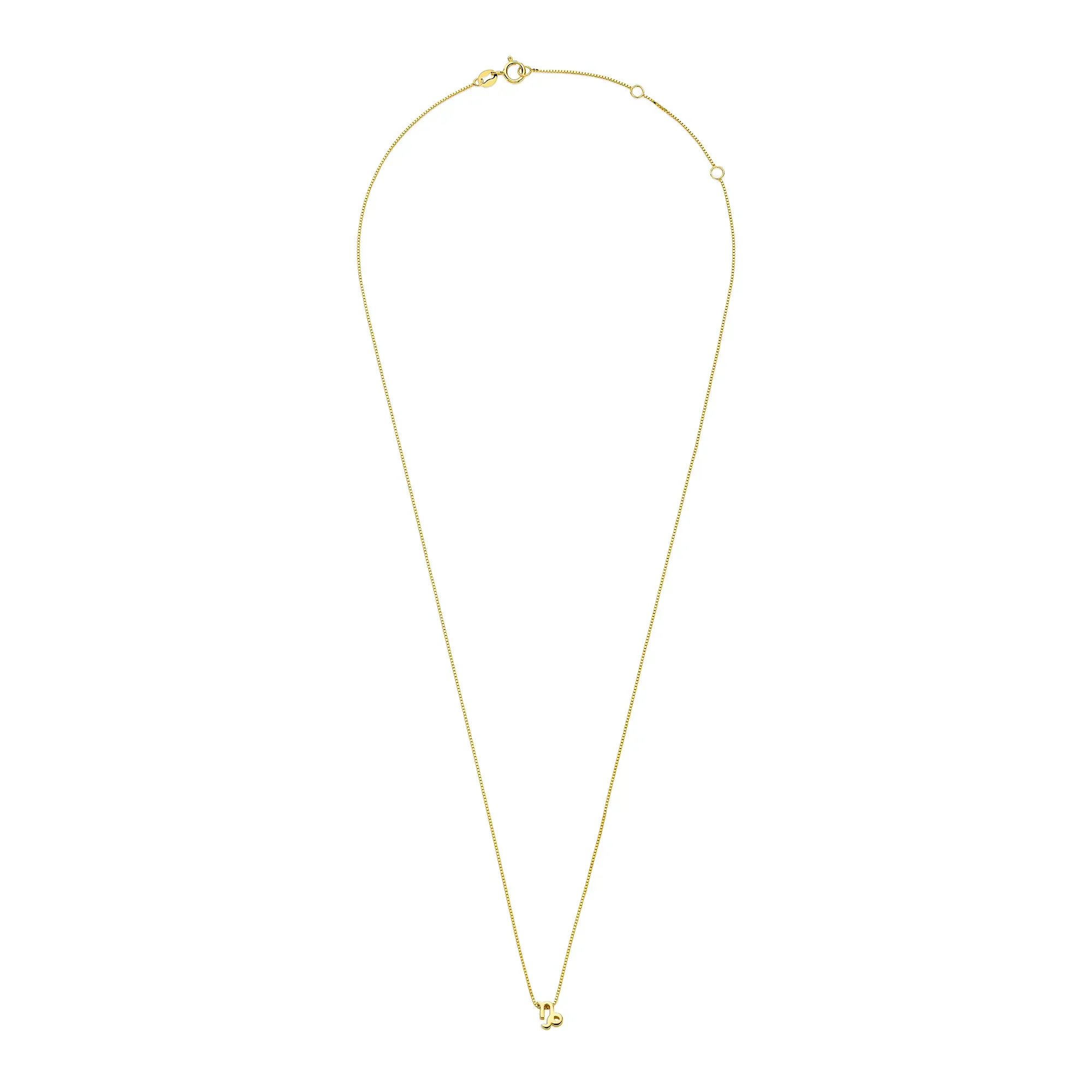 Étoiles d’Or Capricorn 14 Carat Gold Venetian Necklace With Horoscope - Image 5