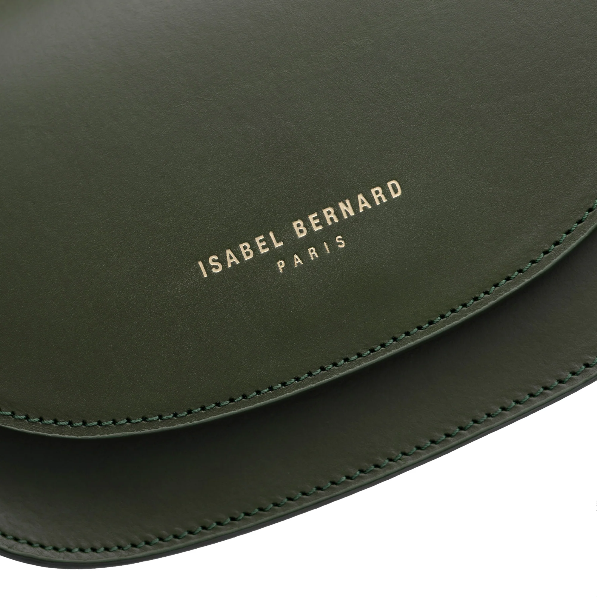 Montmartre Manon green vegetable tanned leather crossbody bag - Image 7