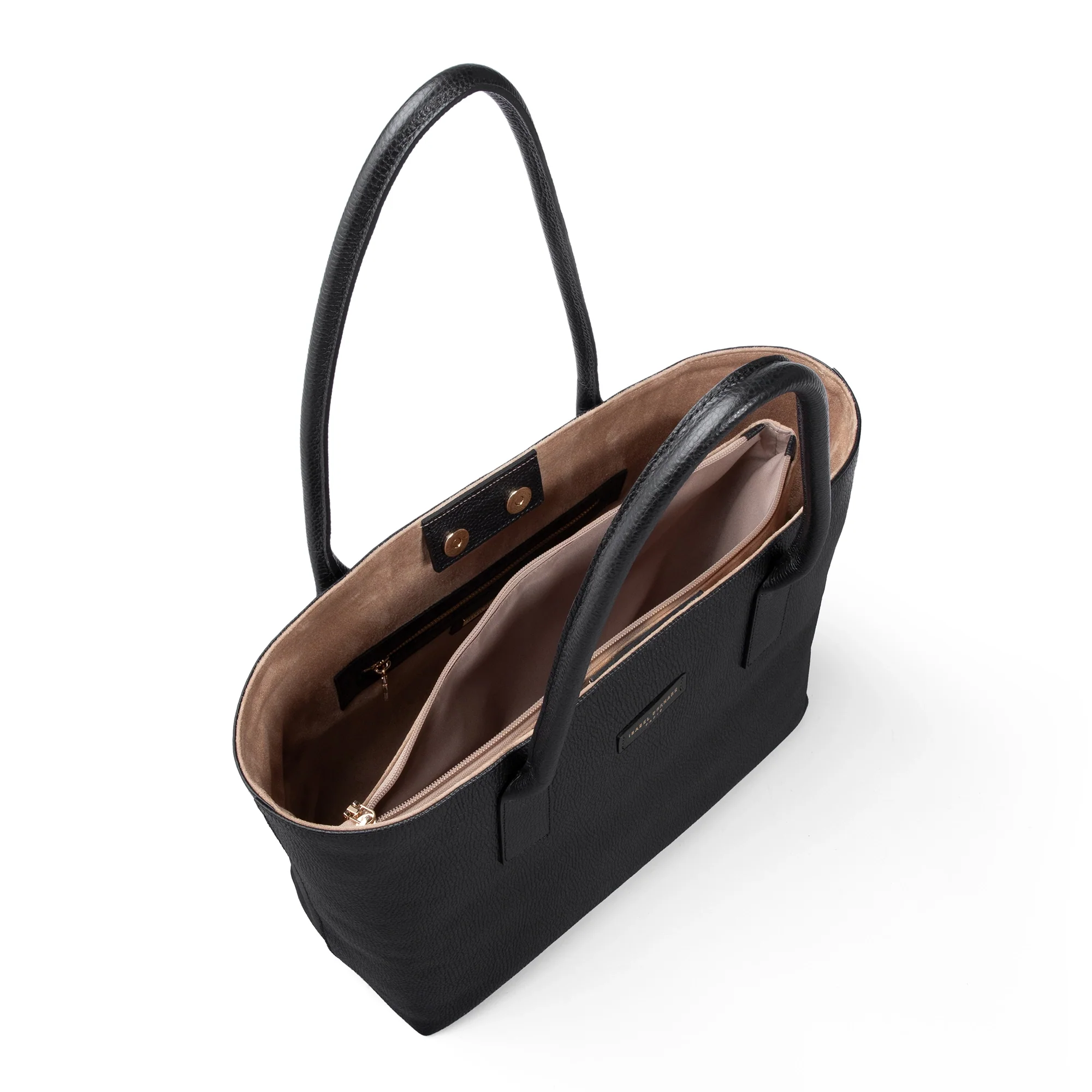 Honoré Elin Black calfskin leather shoulder bag - Image 3