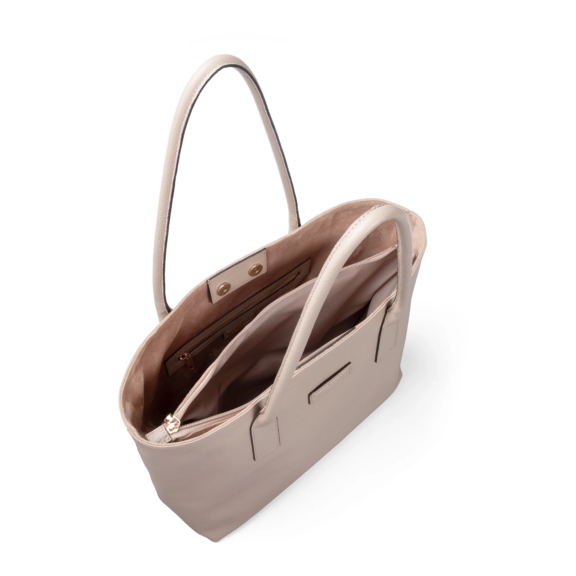 Honoré Elin Taupe calfskin leather shoulder bag - Image 4