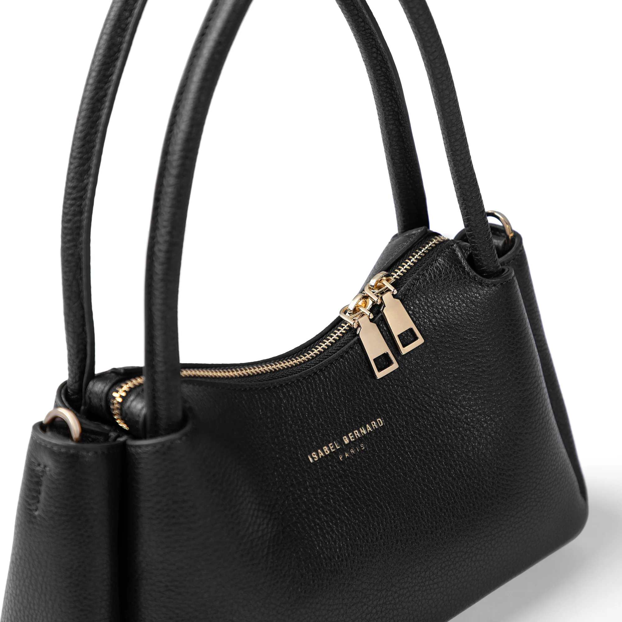 Honoré Eve Black Calfskin Leather handbag - Image 6