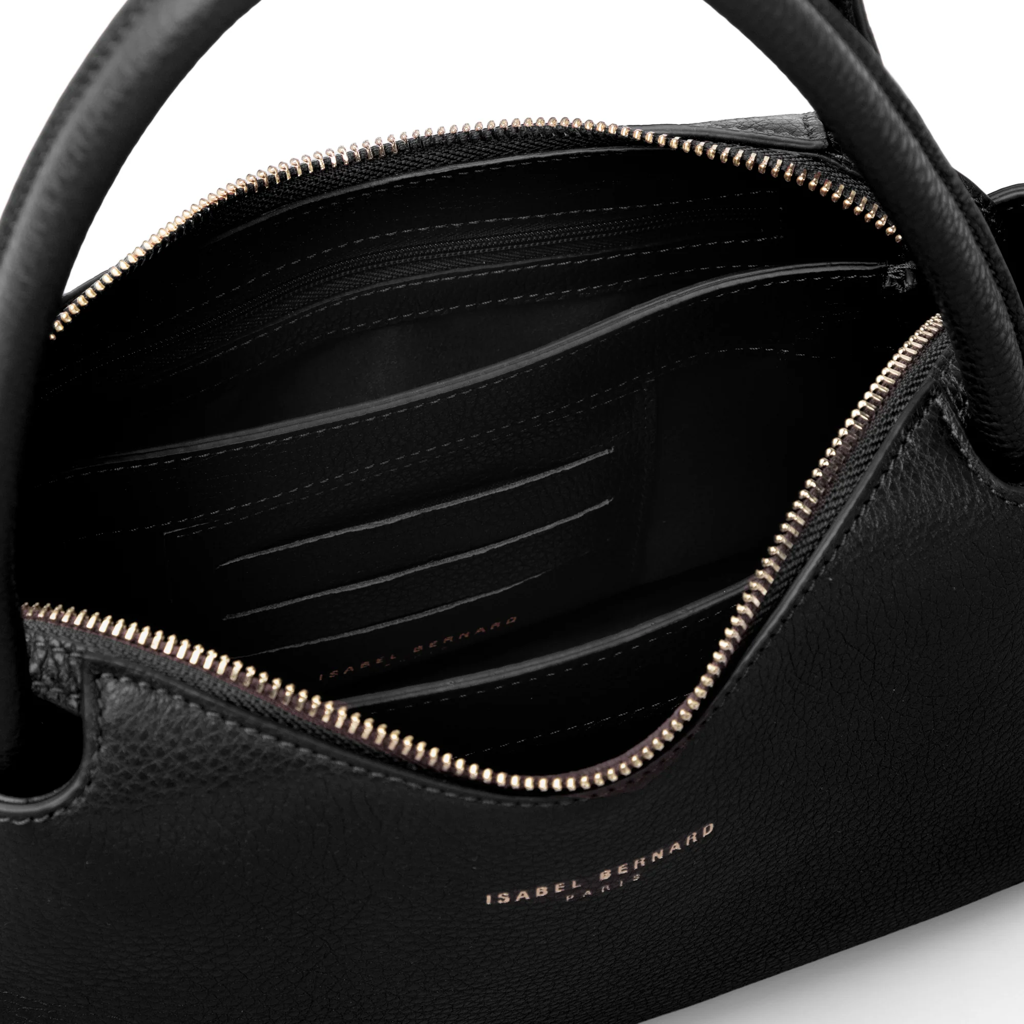 Honoré Eve Black Calfskin Leather handbag - Image 7