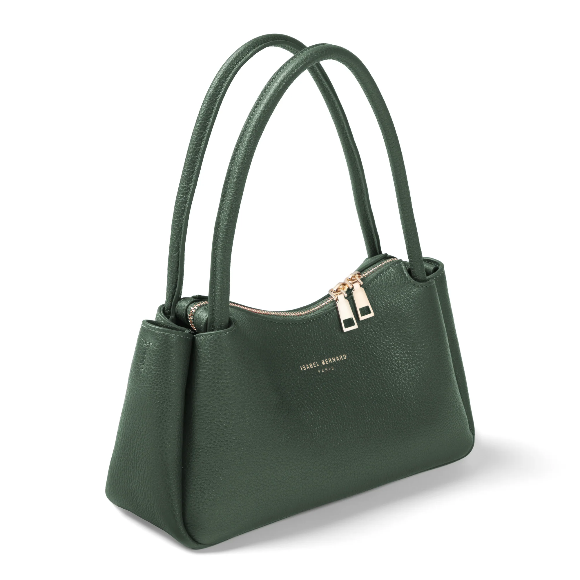 Honoré Eve Dark Green Calfskin Leather handbag - Image 8