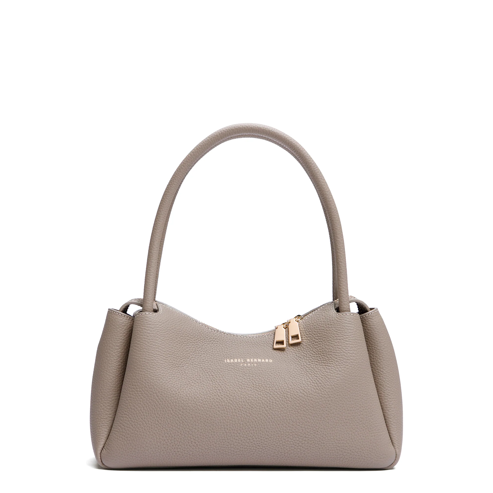 Honoré Eve Taupe Calfskin Leather handbag