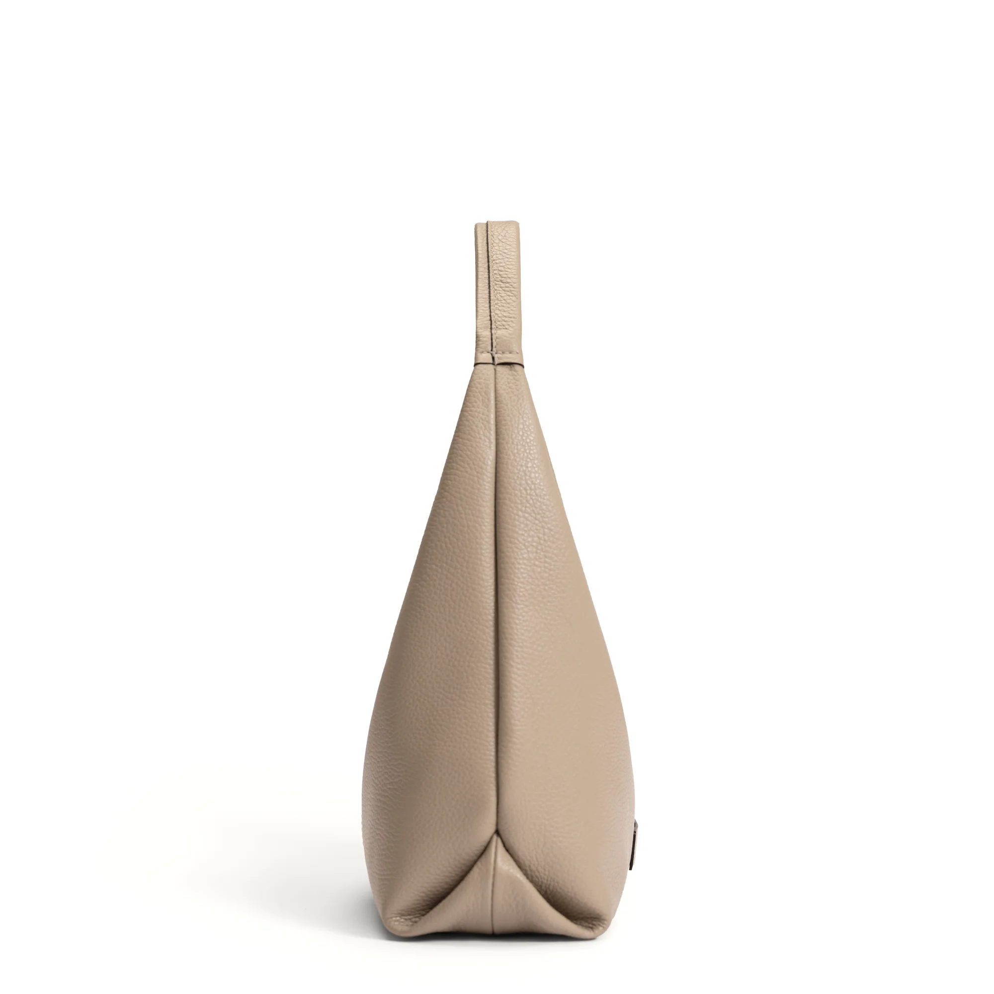 Honoré Grace mini taupe calfskin leather handbag - Image 4