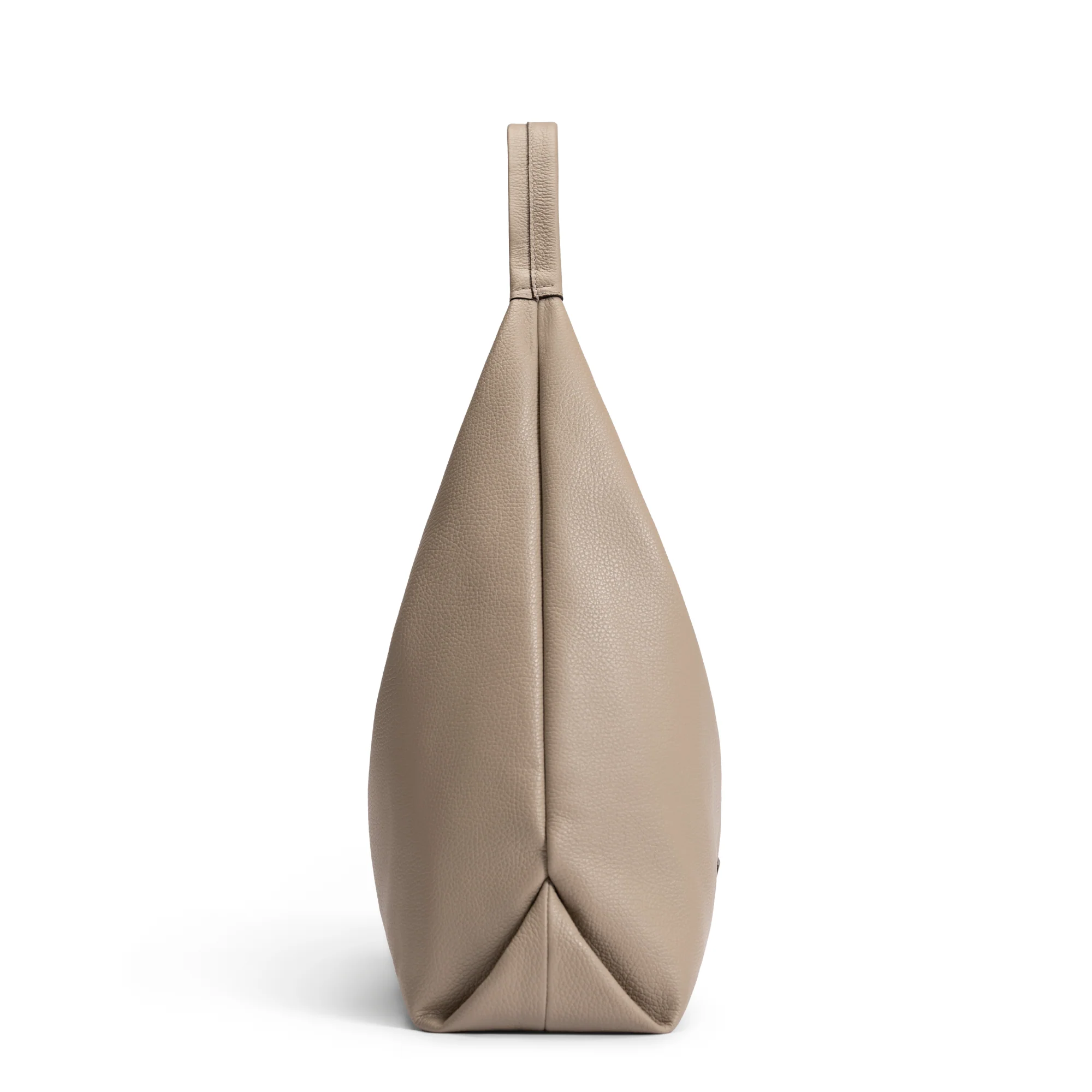 Honoré Grace taupe calfskin leather shoulder bag - Image 4