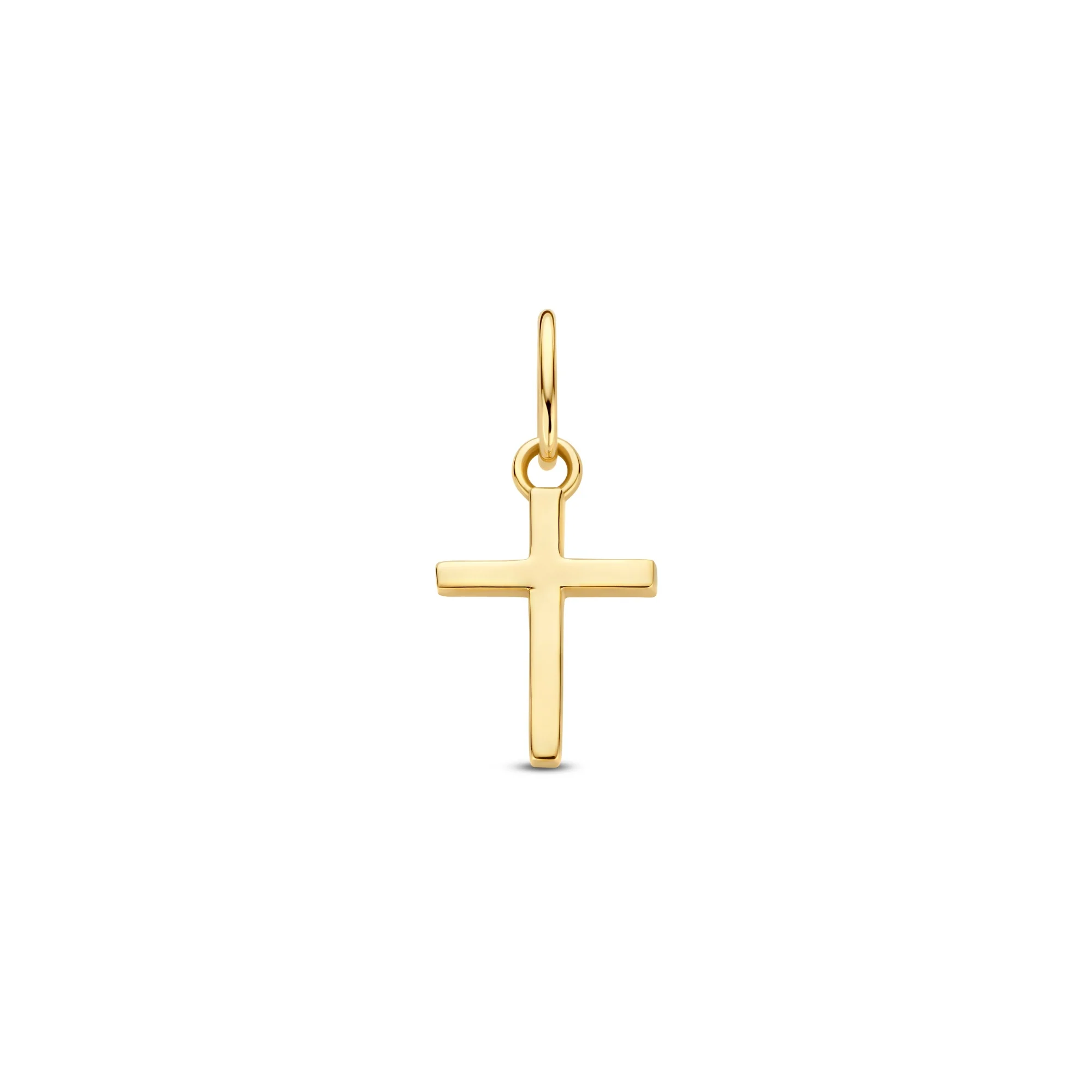 Le Marais Cross 14 karat gold charm