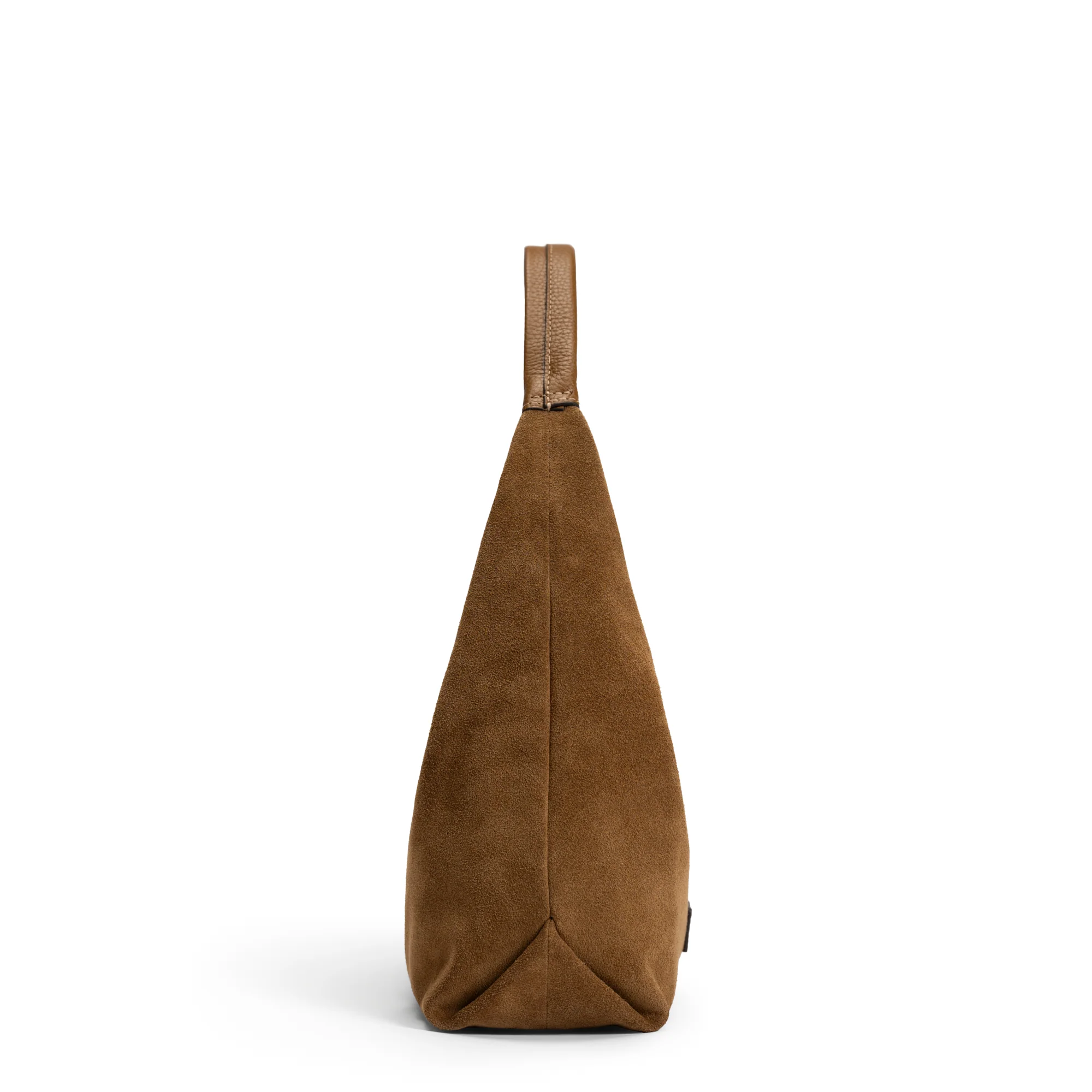 Honoré Grace mini brown suede handbag - Image 4