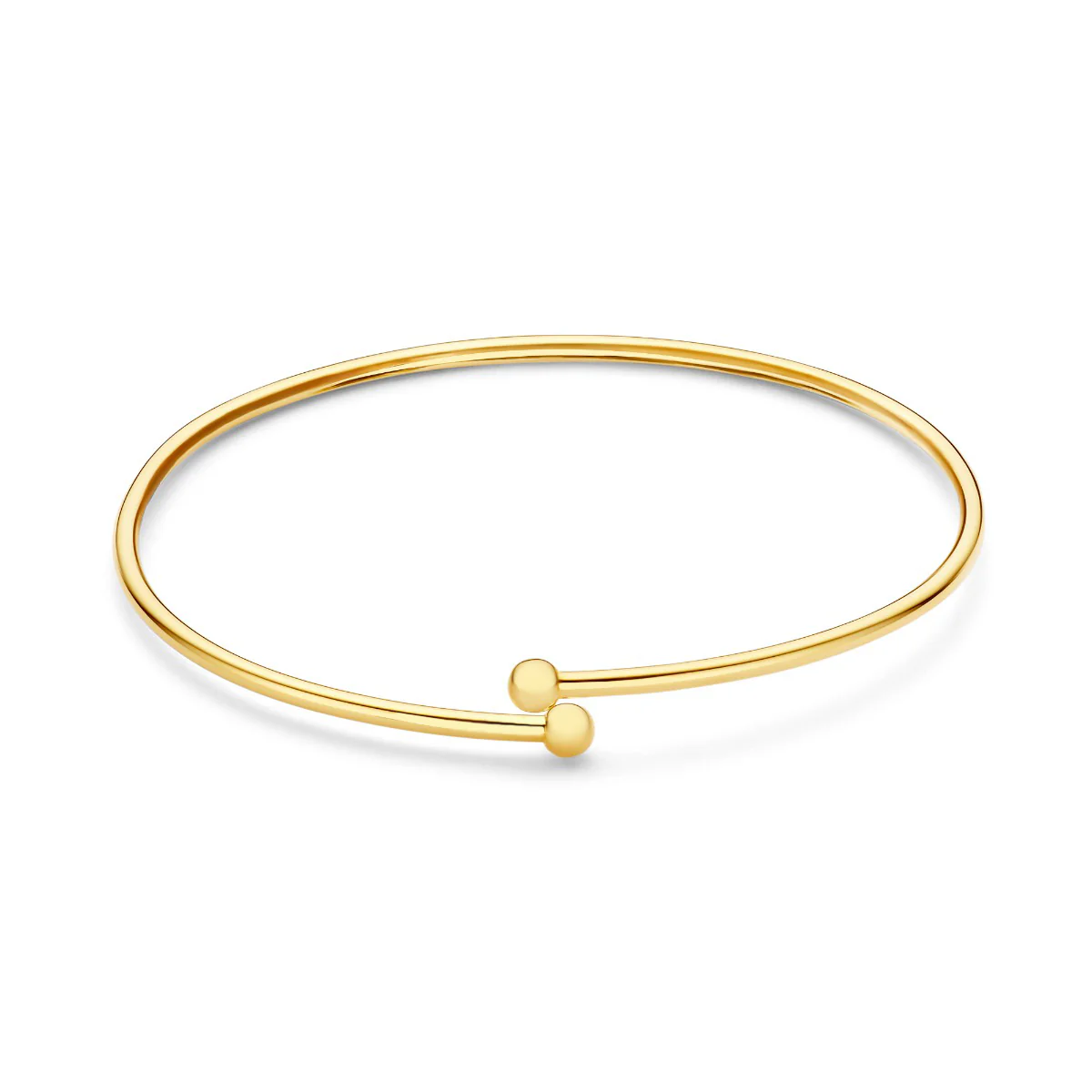 Monceau Mirell 14-carat gold bangle