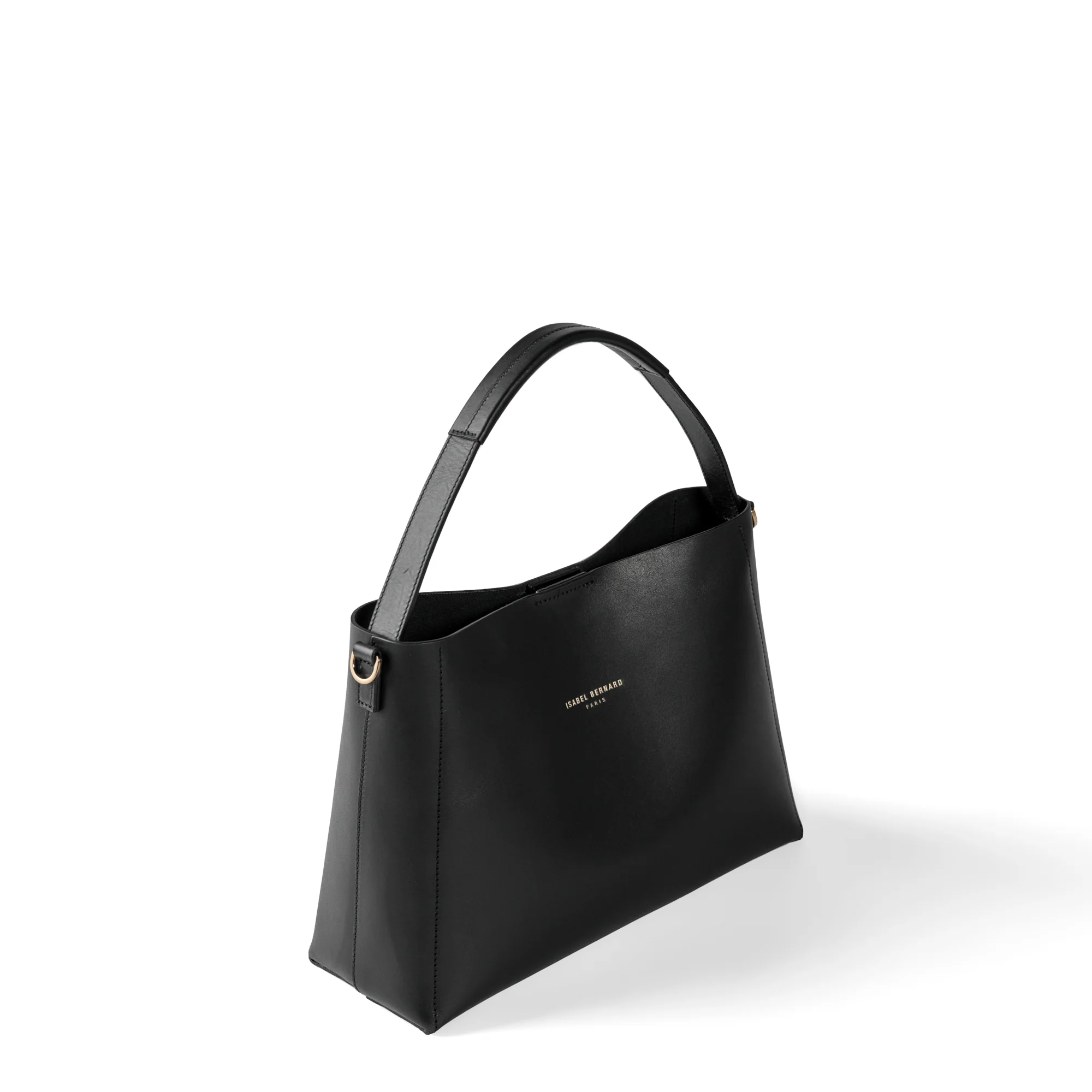 Montmartre Béatrice black vegetable tanned leather handbag - Image 8