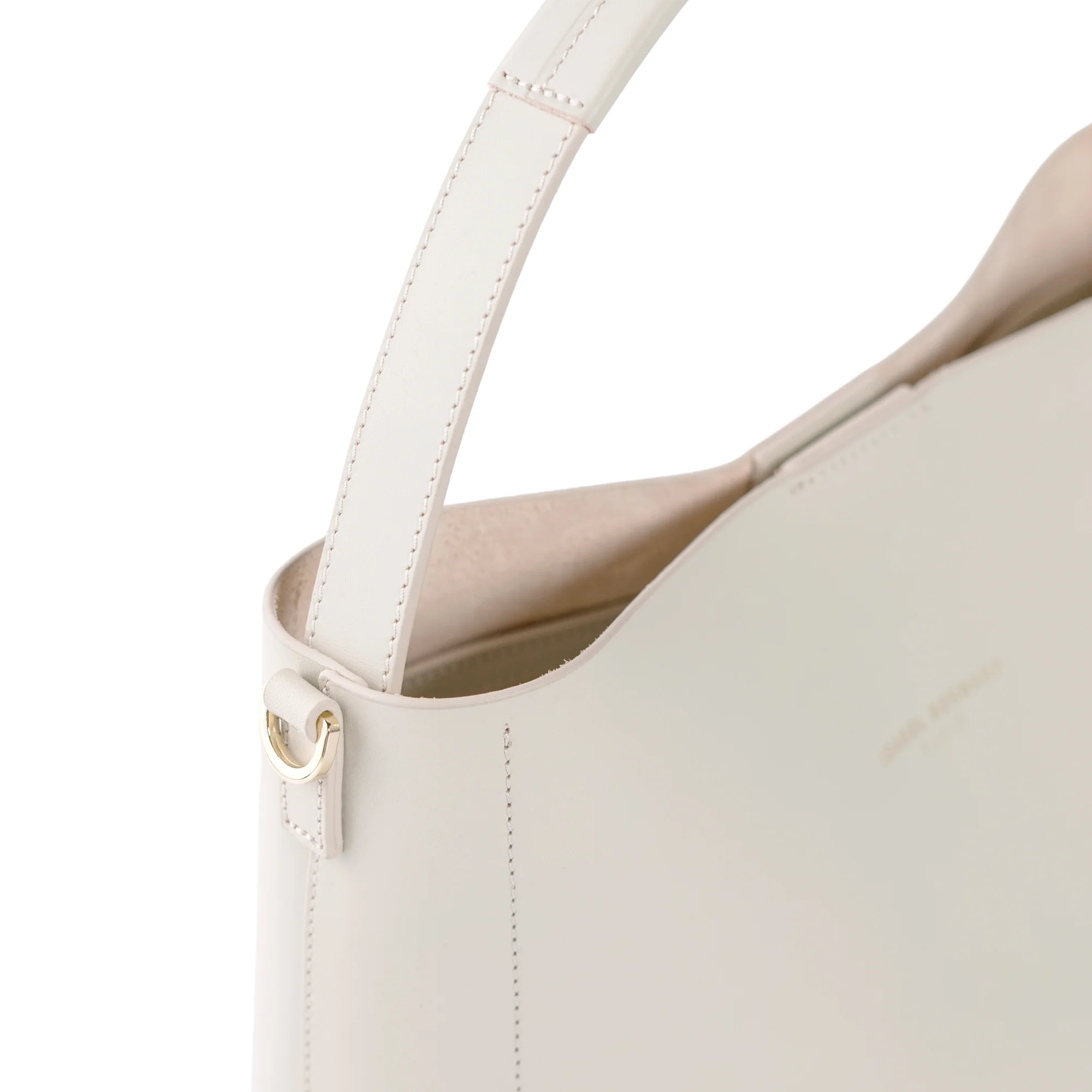 Montmartre Béatrice creme vegetable tanned leather handbag - Image 6
