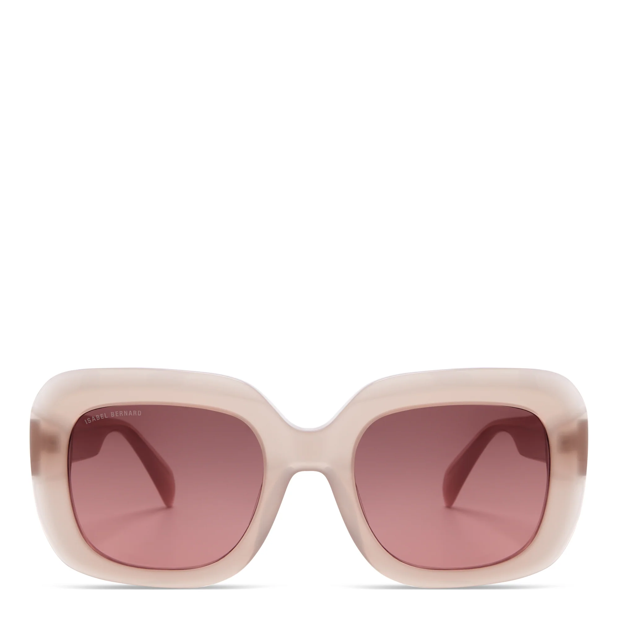 La Villette Rive soft pink square sunglasses - Image 5